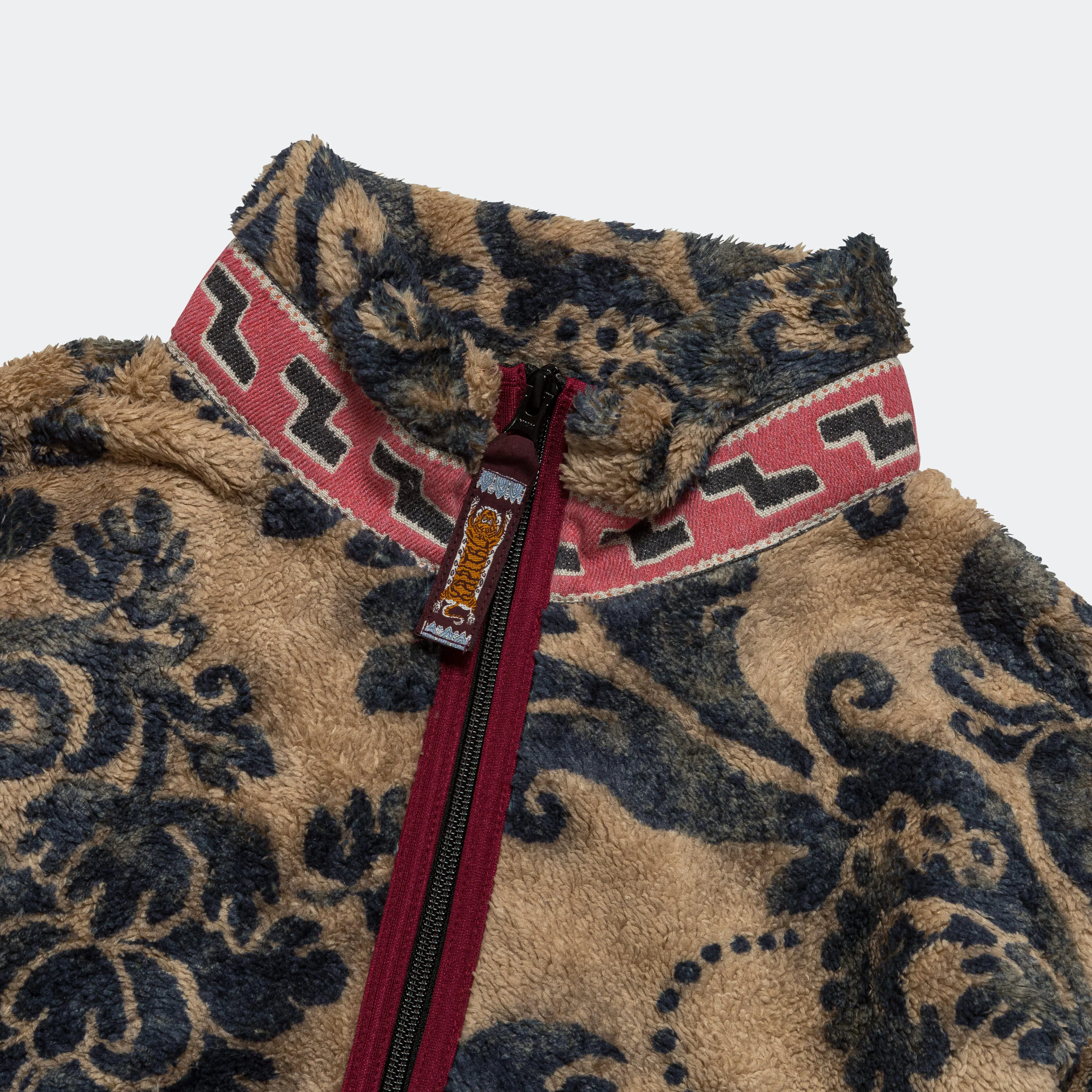 DAMASK Fleece ZIP Blouson (VirginMary) - Beige - Image 29