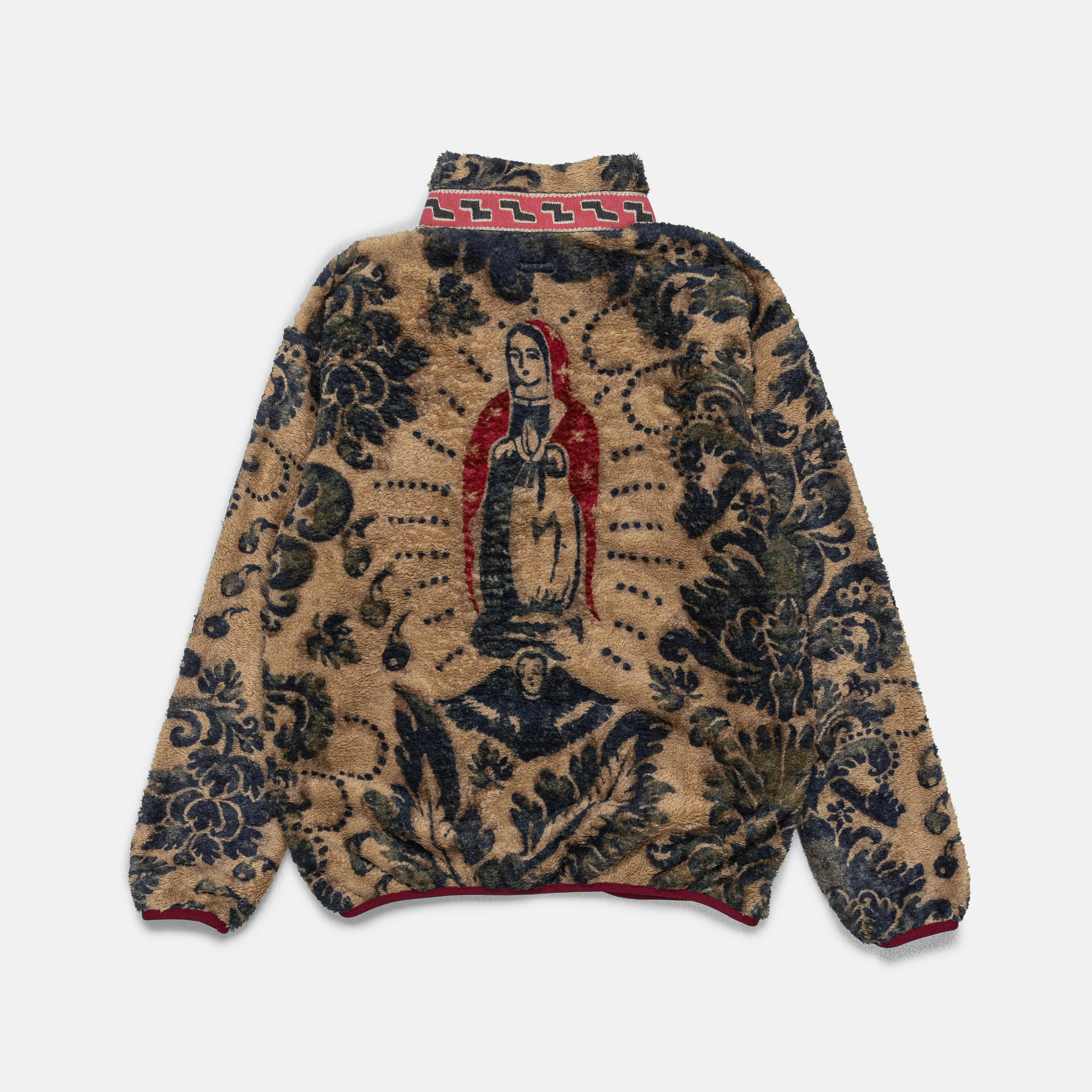 DAMASK Fleece ZIP Blouson (VirginMary) - Beige - Image 46