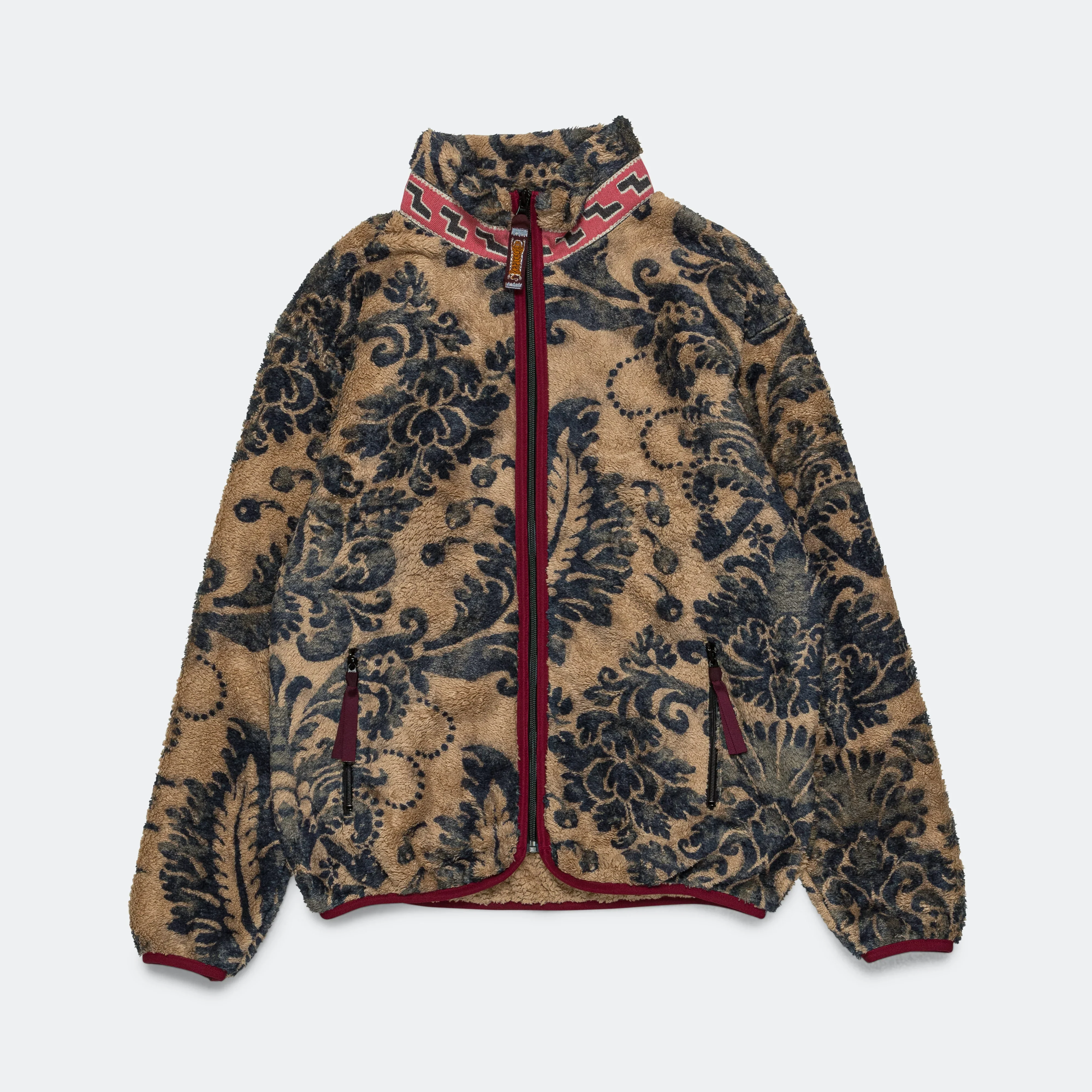 DAMASK Fleece ZIP Blouson (VirginMary) - Beige - Image 9