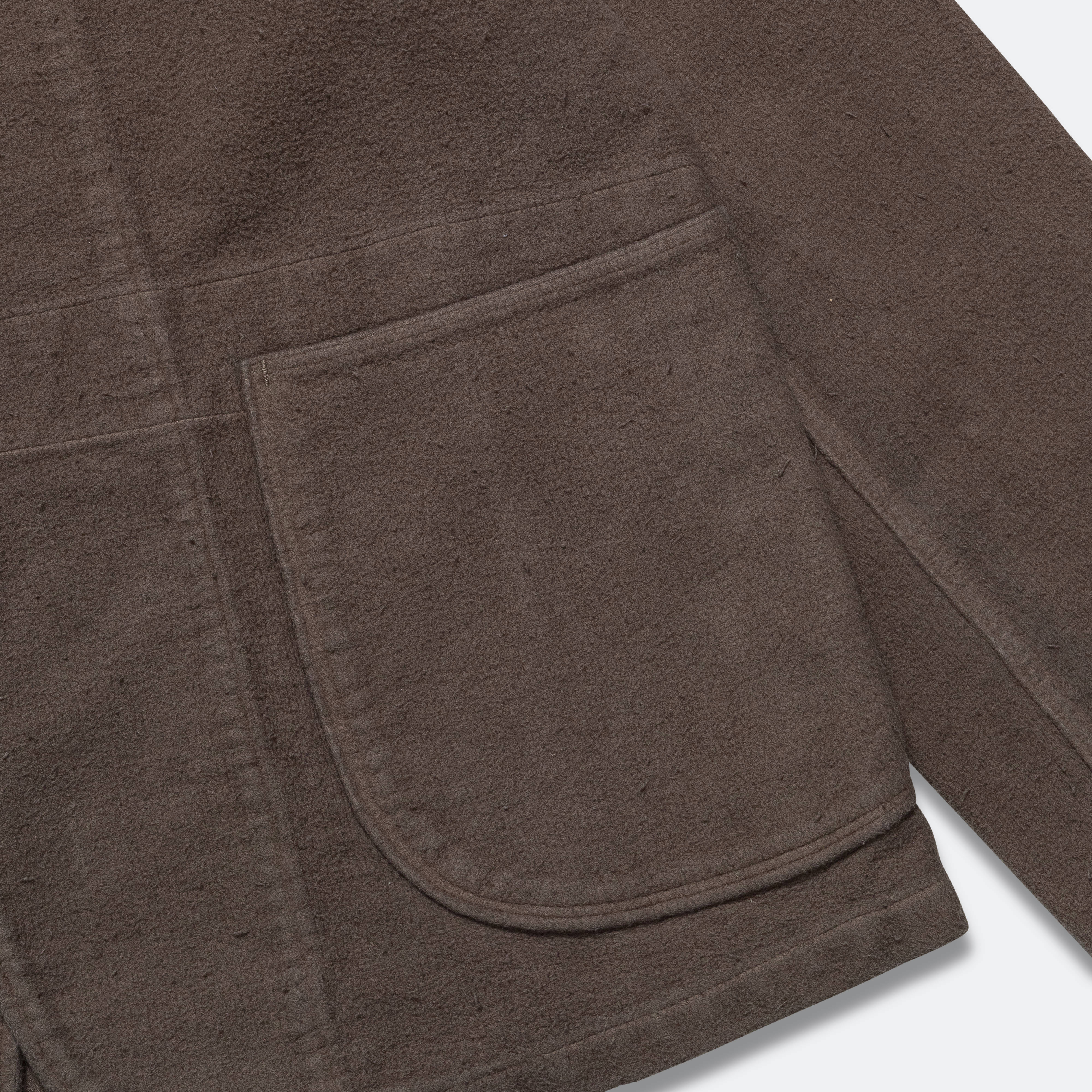 Napped Heat-Corduroy HOSPITAL JKT - Gray - Image 4