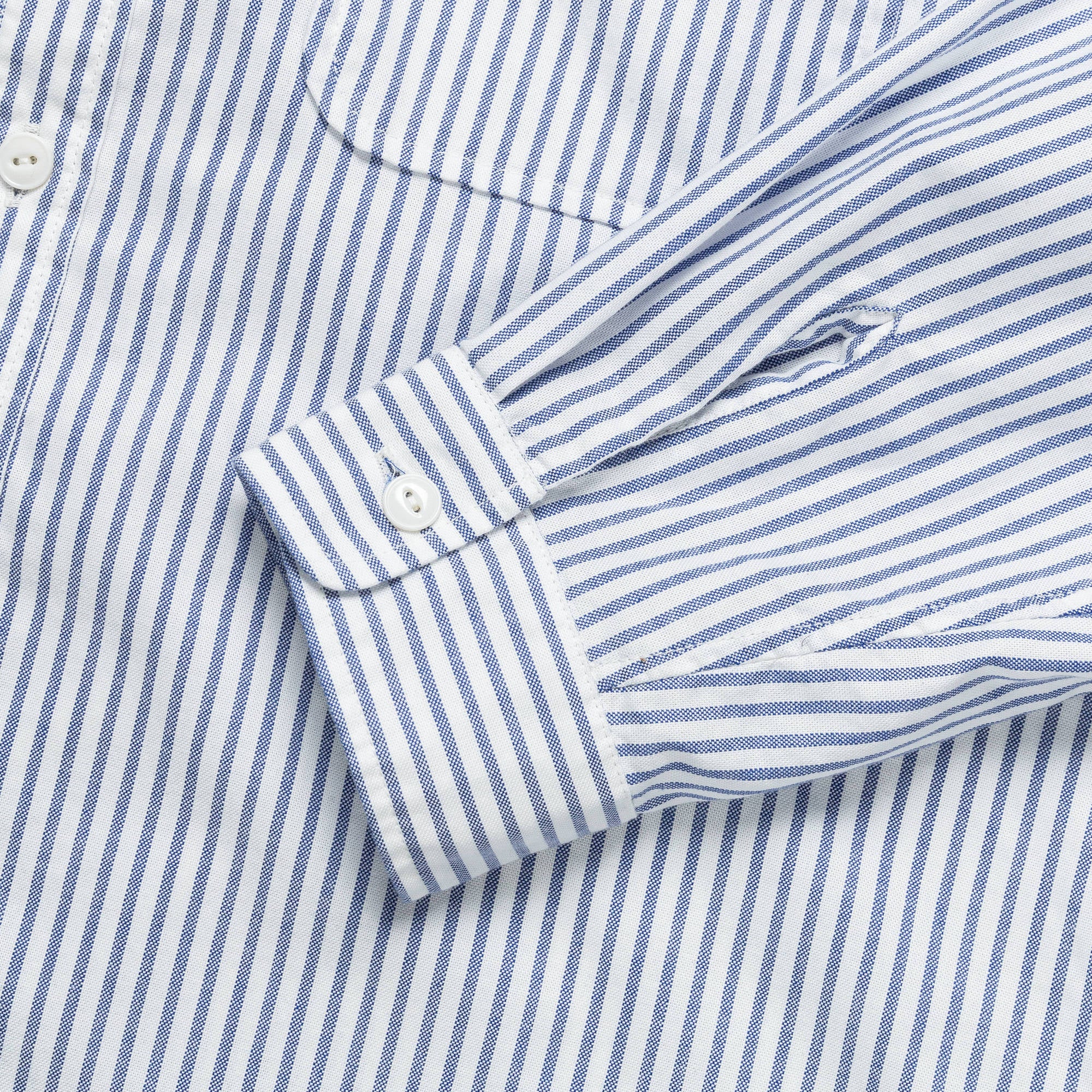 OX Stripe Clip Shirt - Blue - Image 5