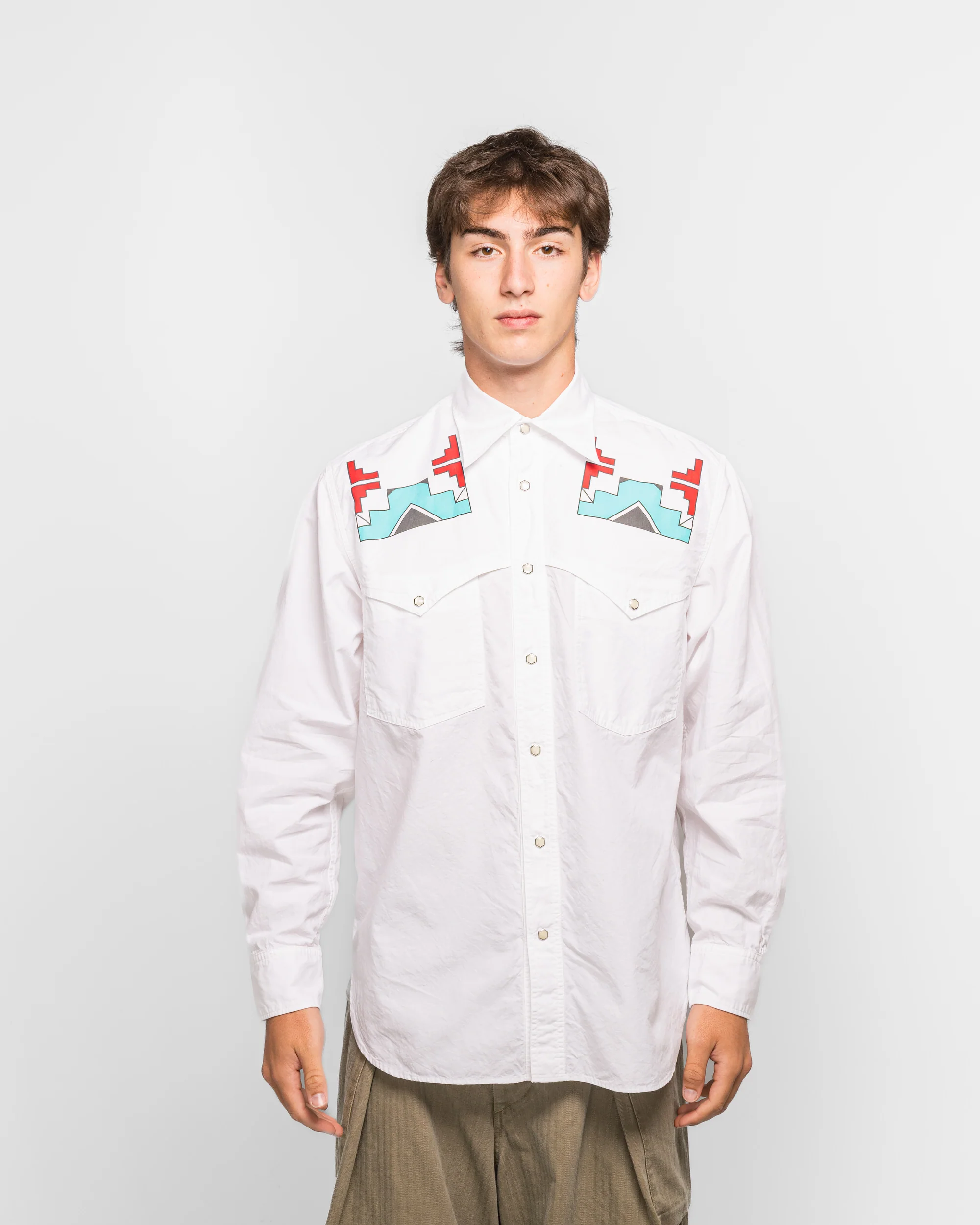 OZ HUSKY Western Shirt (GALA) - Turquoise - Image 2