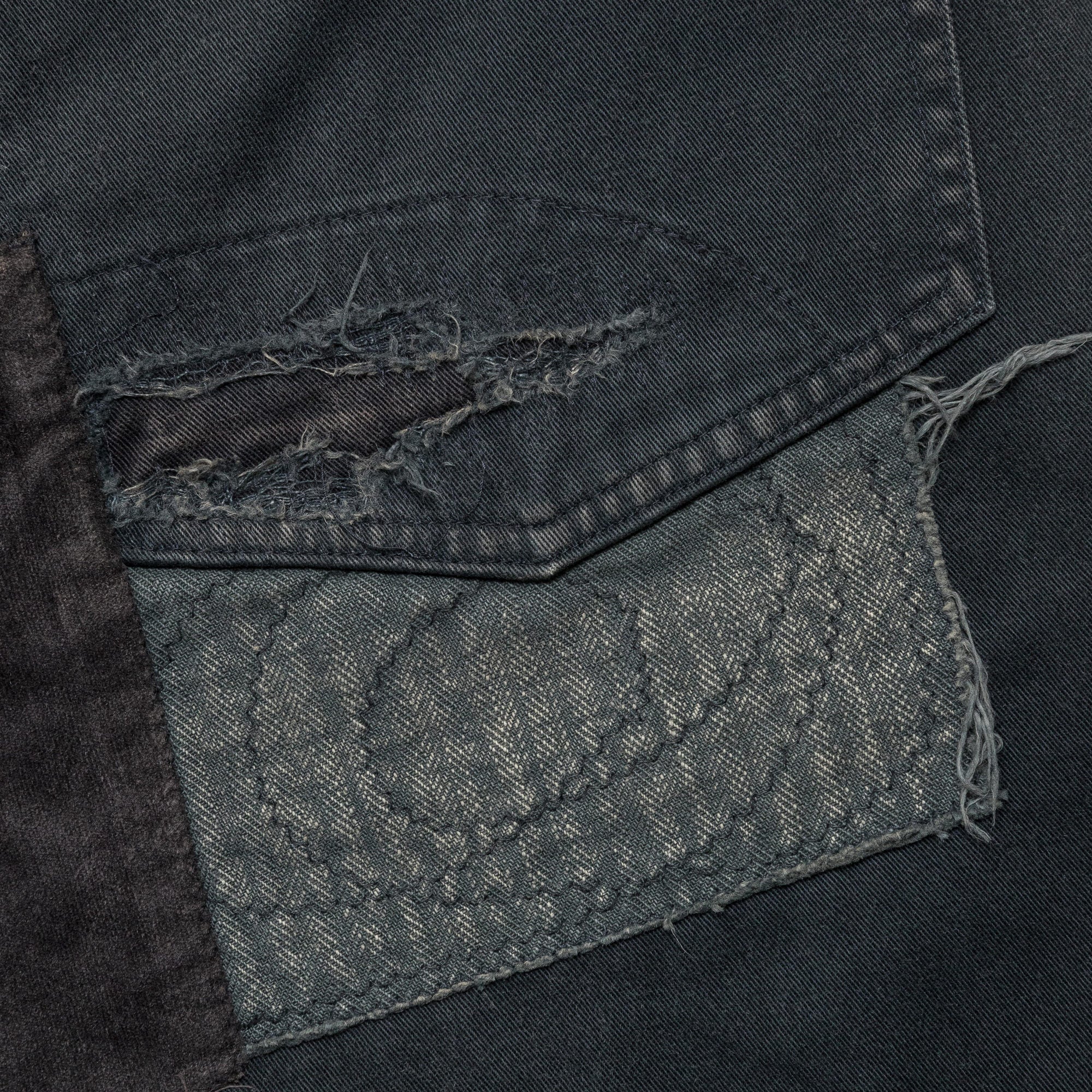 KATSURAGI PORT Baggy Pants(Champetre Remake) - Black - Image 12