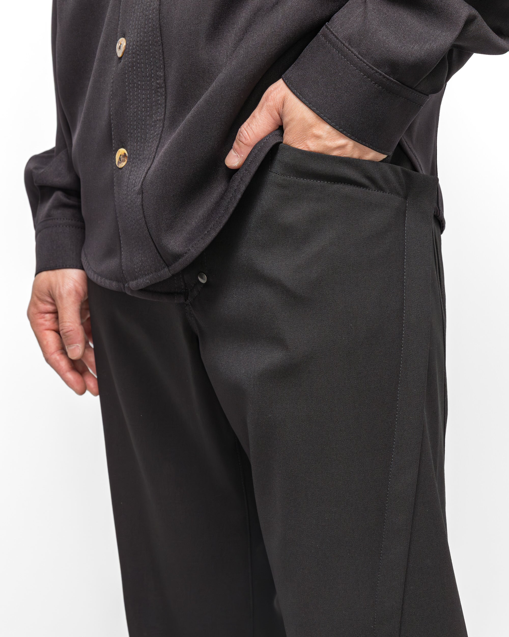 Kraner Trouser - Crow Black - Image 5
