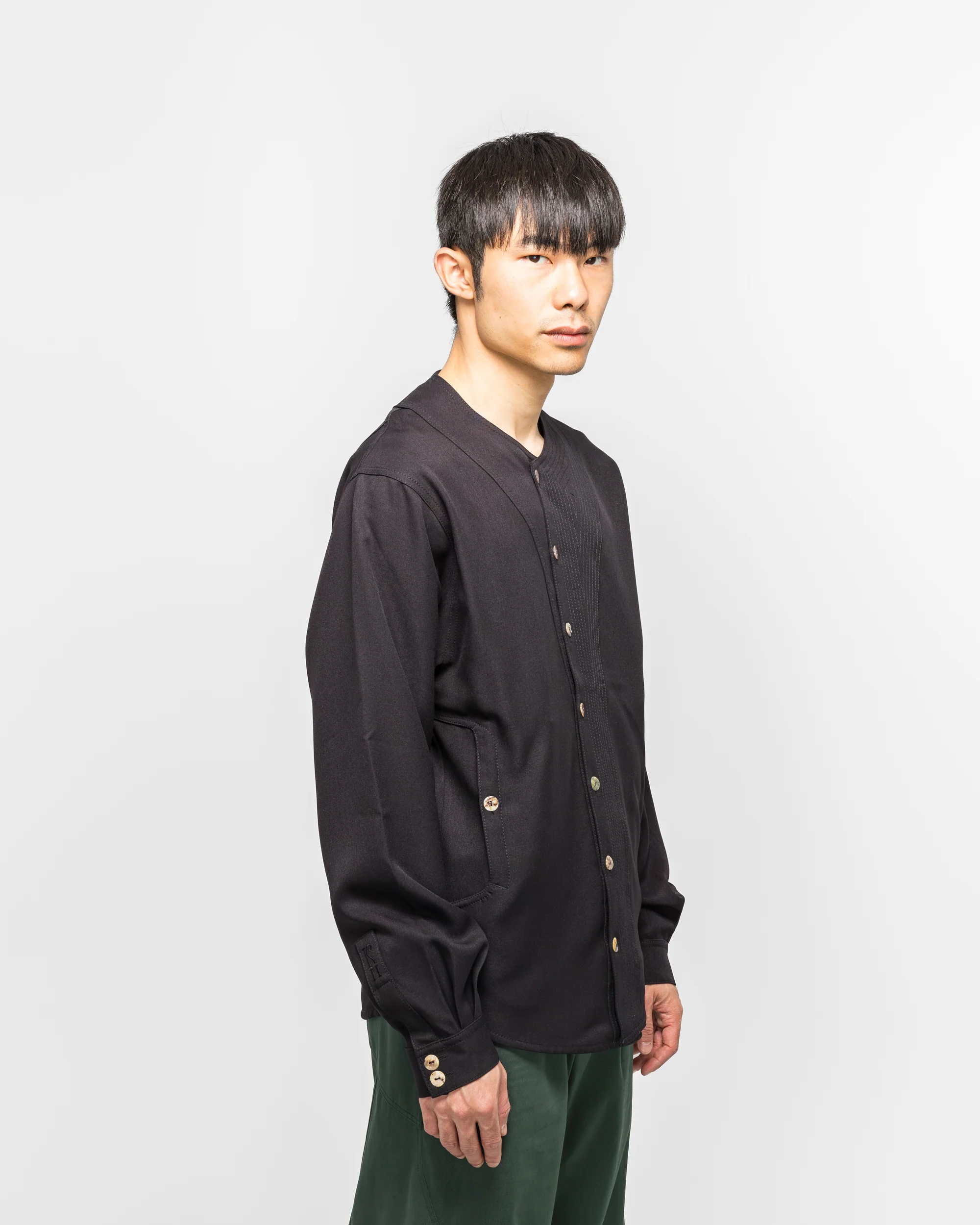 Slatina Cardigan - Coal Black - Image 3