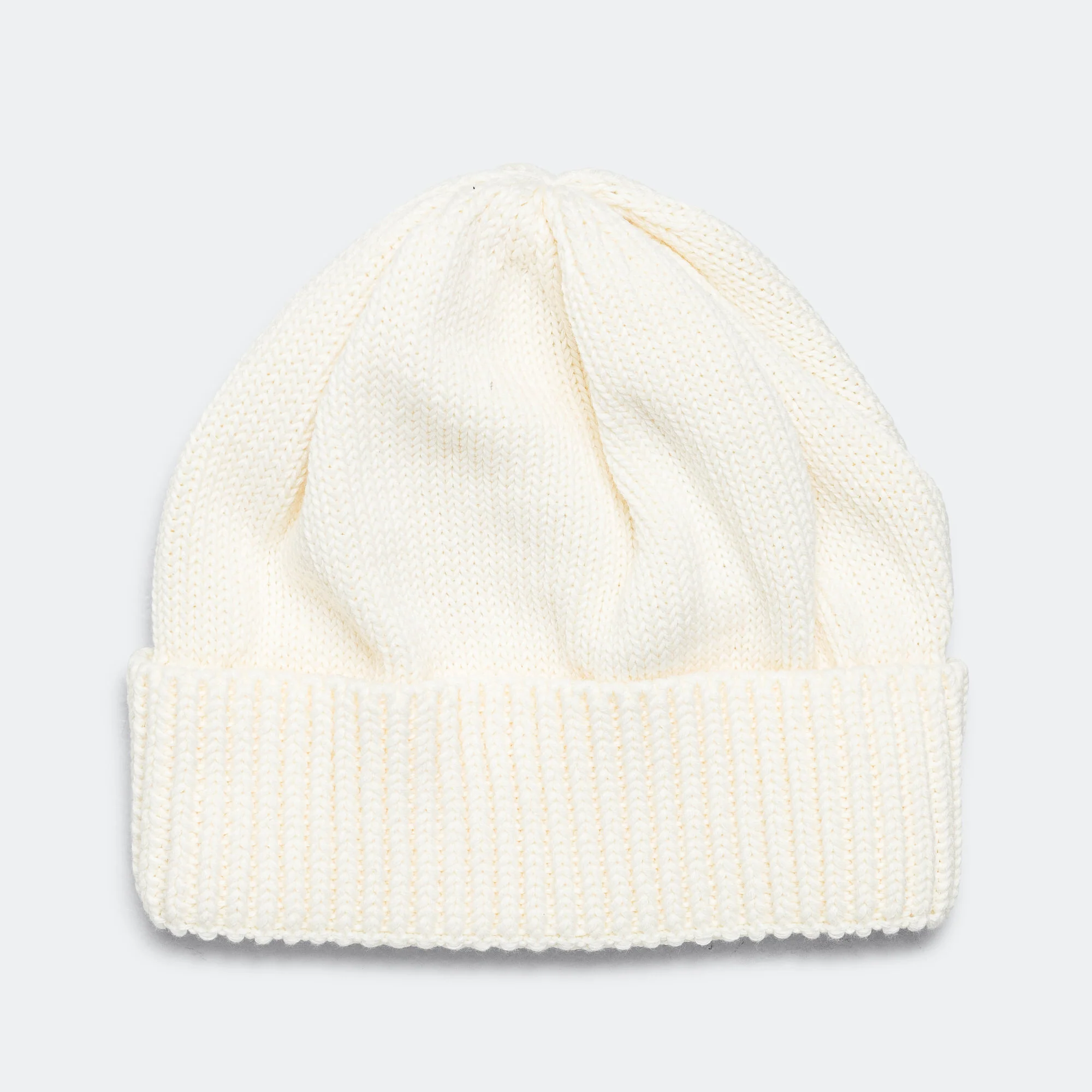 Knit Roll Watch Cap - Ecru