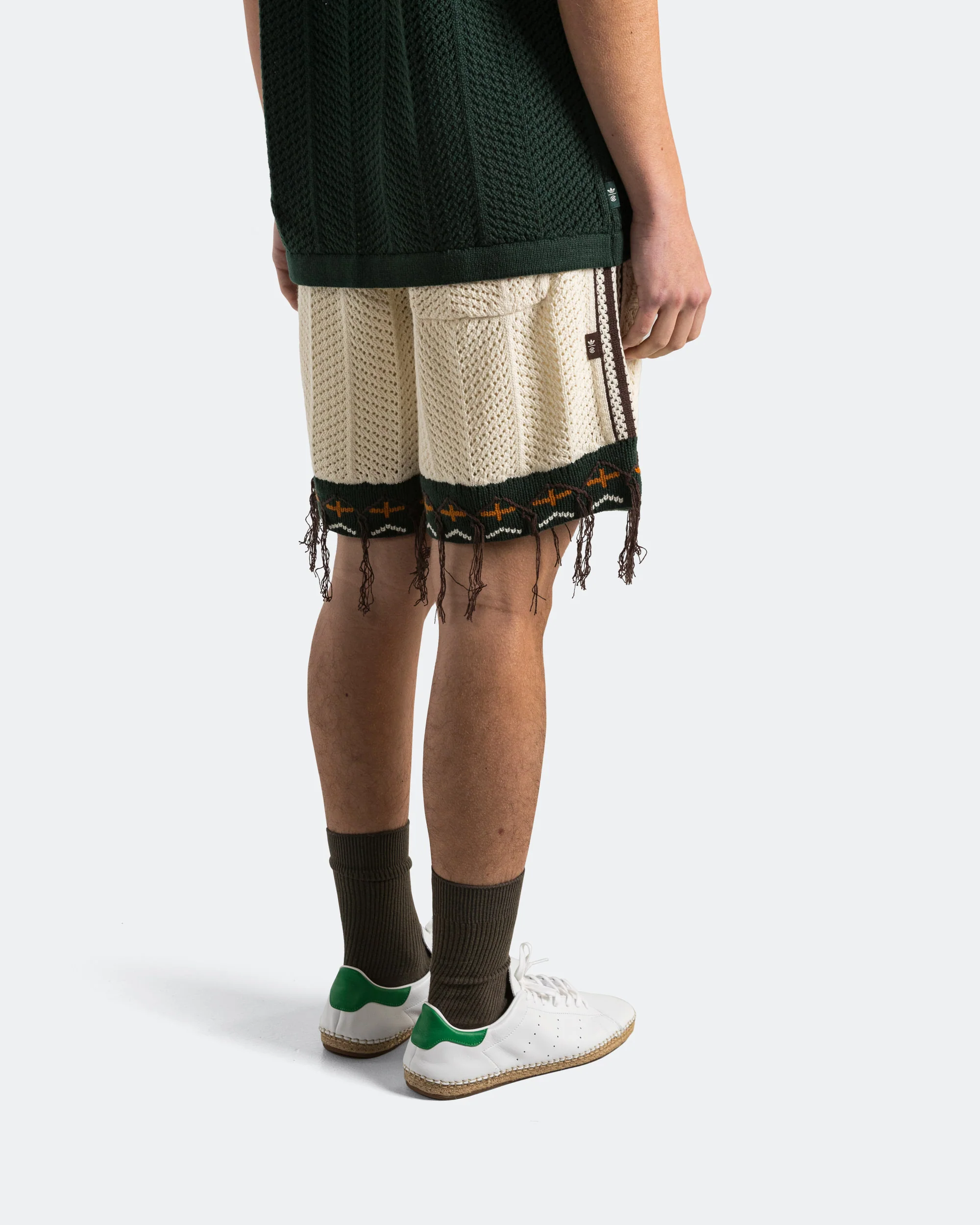 Knit Shorts by Edison Chen x CLOT - Cream White - Image 3