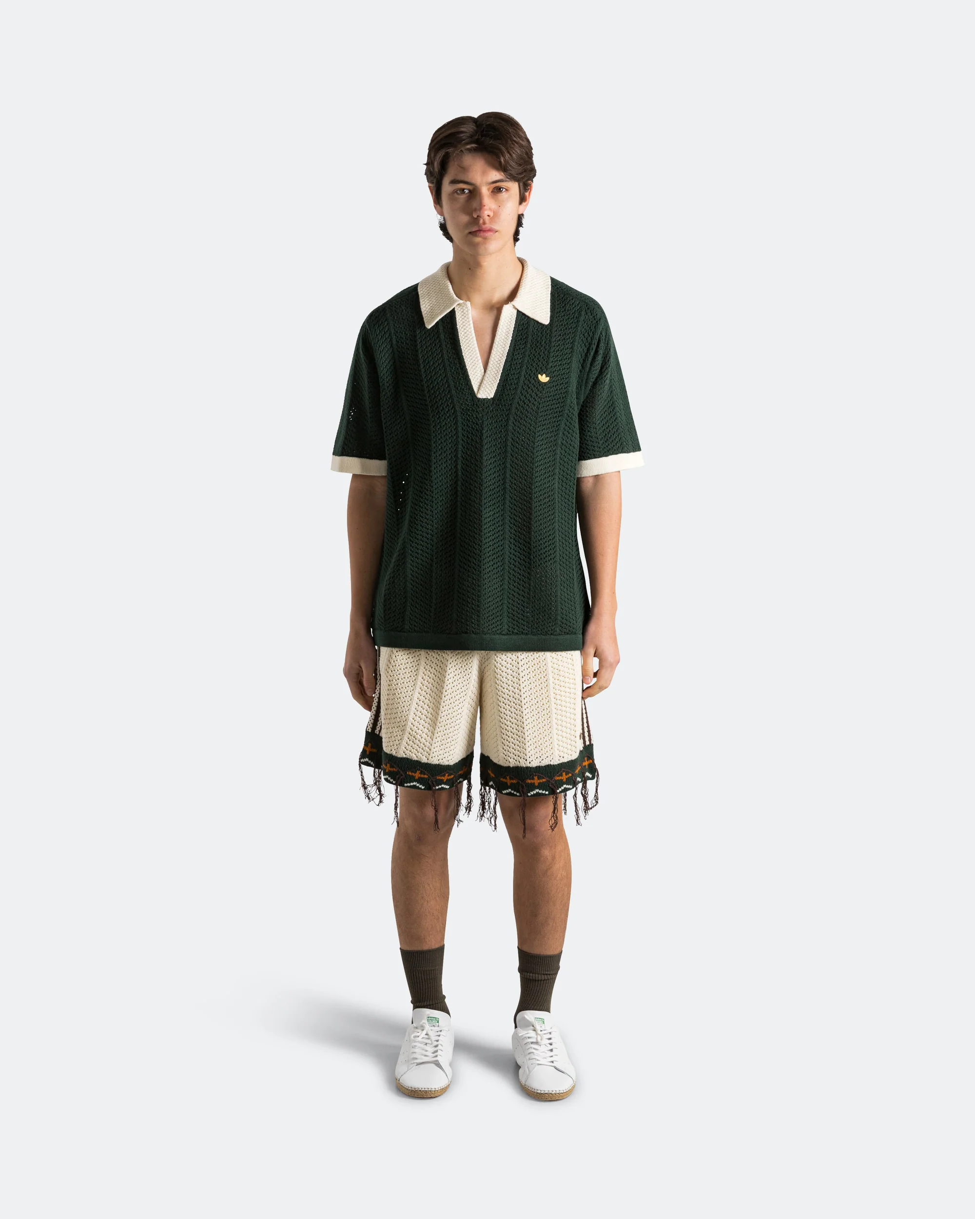 Knit Shorts by Edison Chen x CLOT - Cream White - Image 5