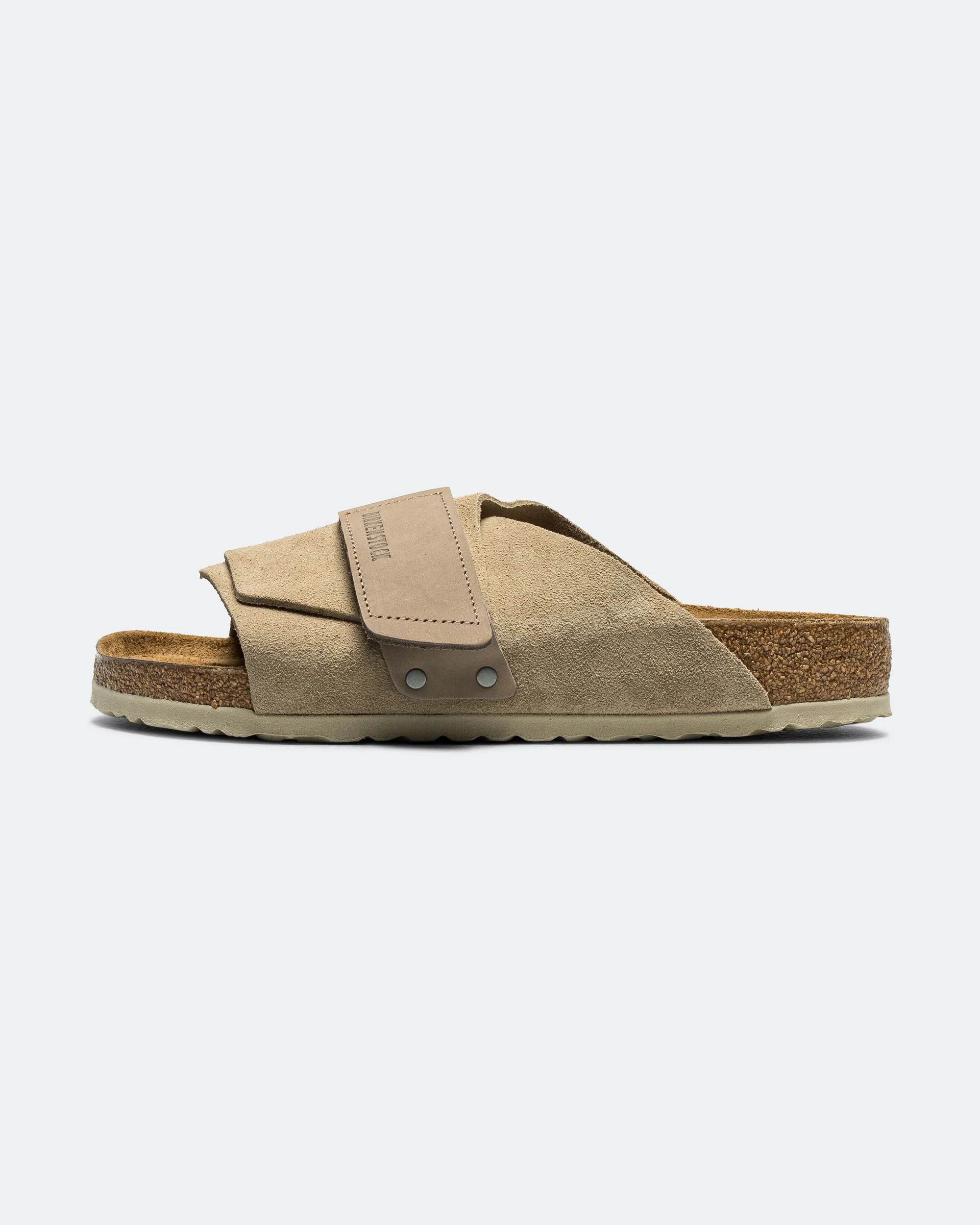 Kyoto - Taupe Suede Leather
