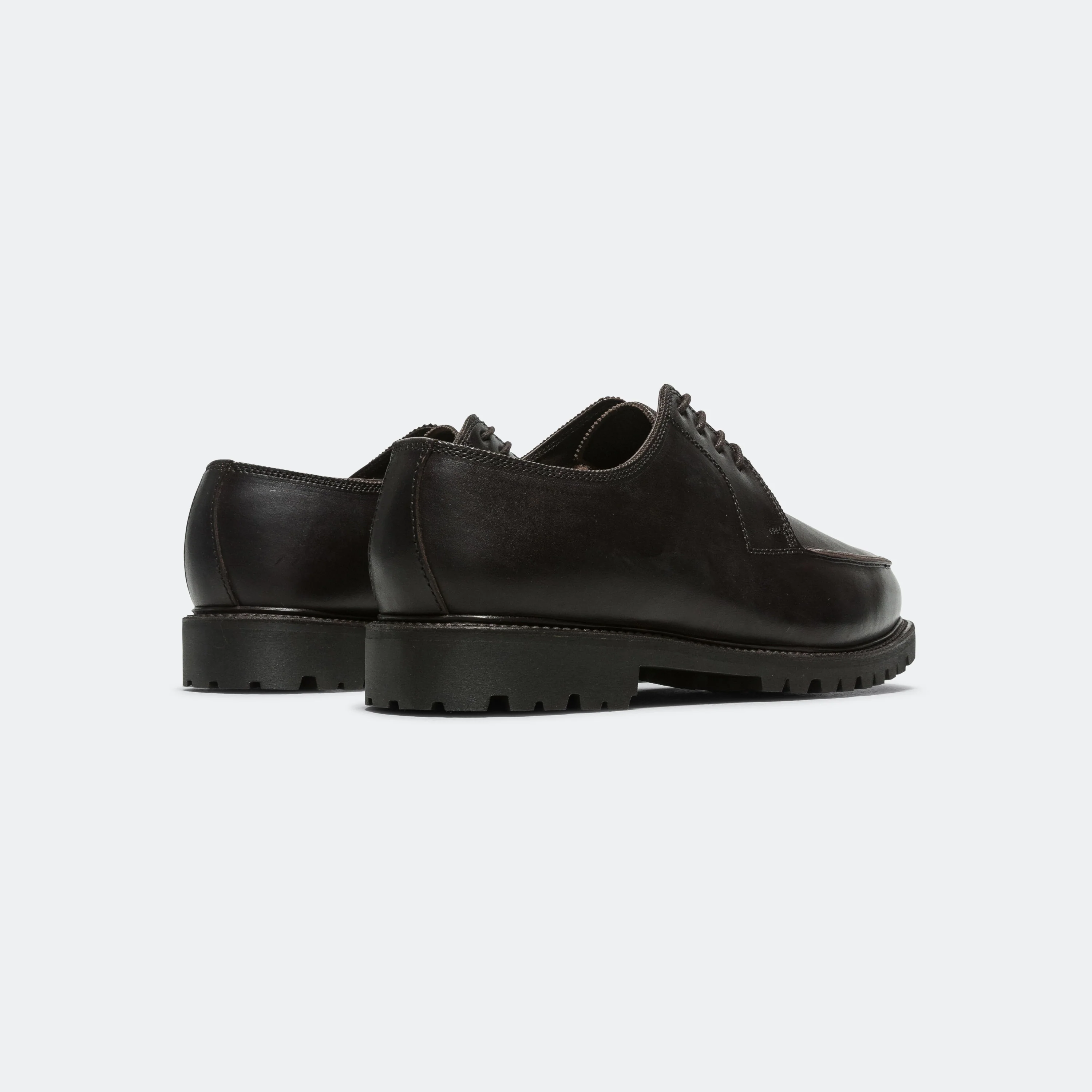Lace Up Shoes - Mocca Leather - Image 3