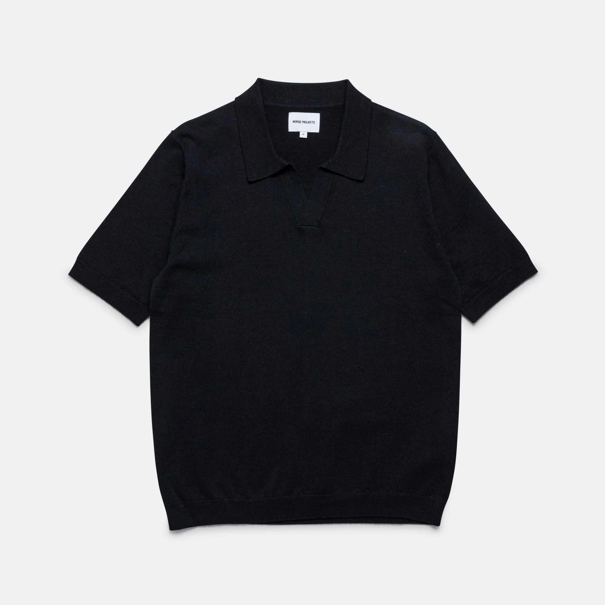 Leif Cotton Linen Polo - Dark Navy