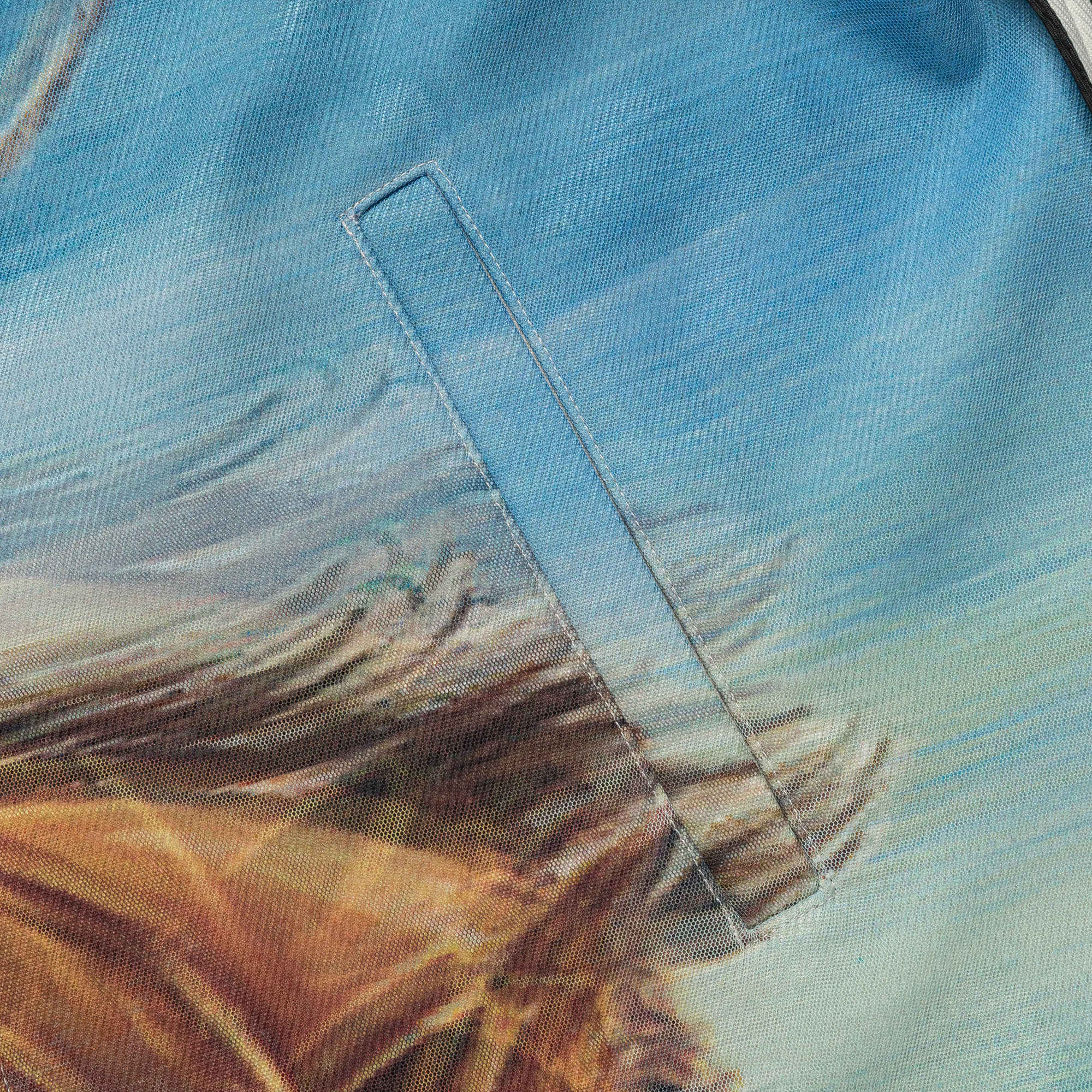 Lenticular Cowboy Printed Coat - Multi - Image 4
