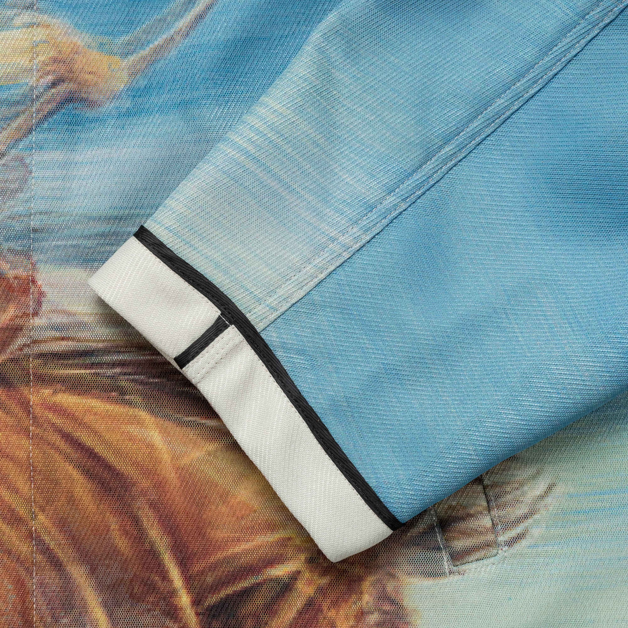 Lenticular Cowboy Printed Coat - Multi - Image 6