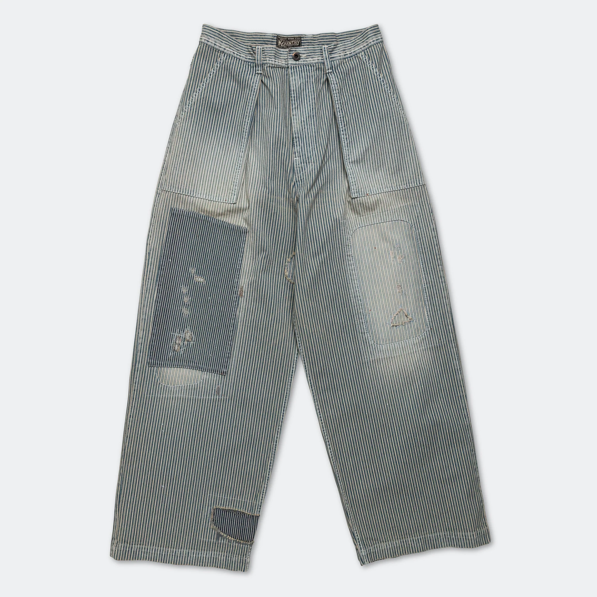 LIBERTY Hickoree FATIGUE Baggy Pants RUSHFILED Remake - Hickoree
