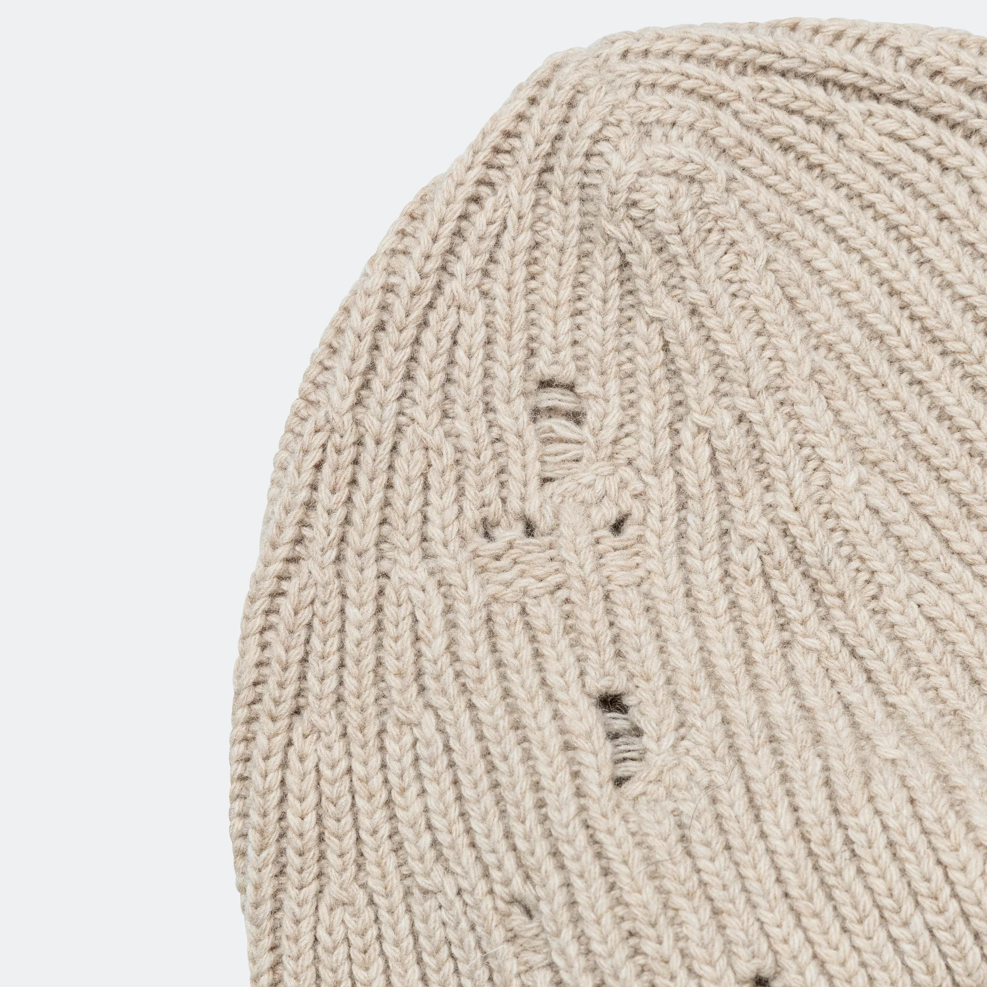 Logo Beanie - Beige Melange - Image 2