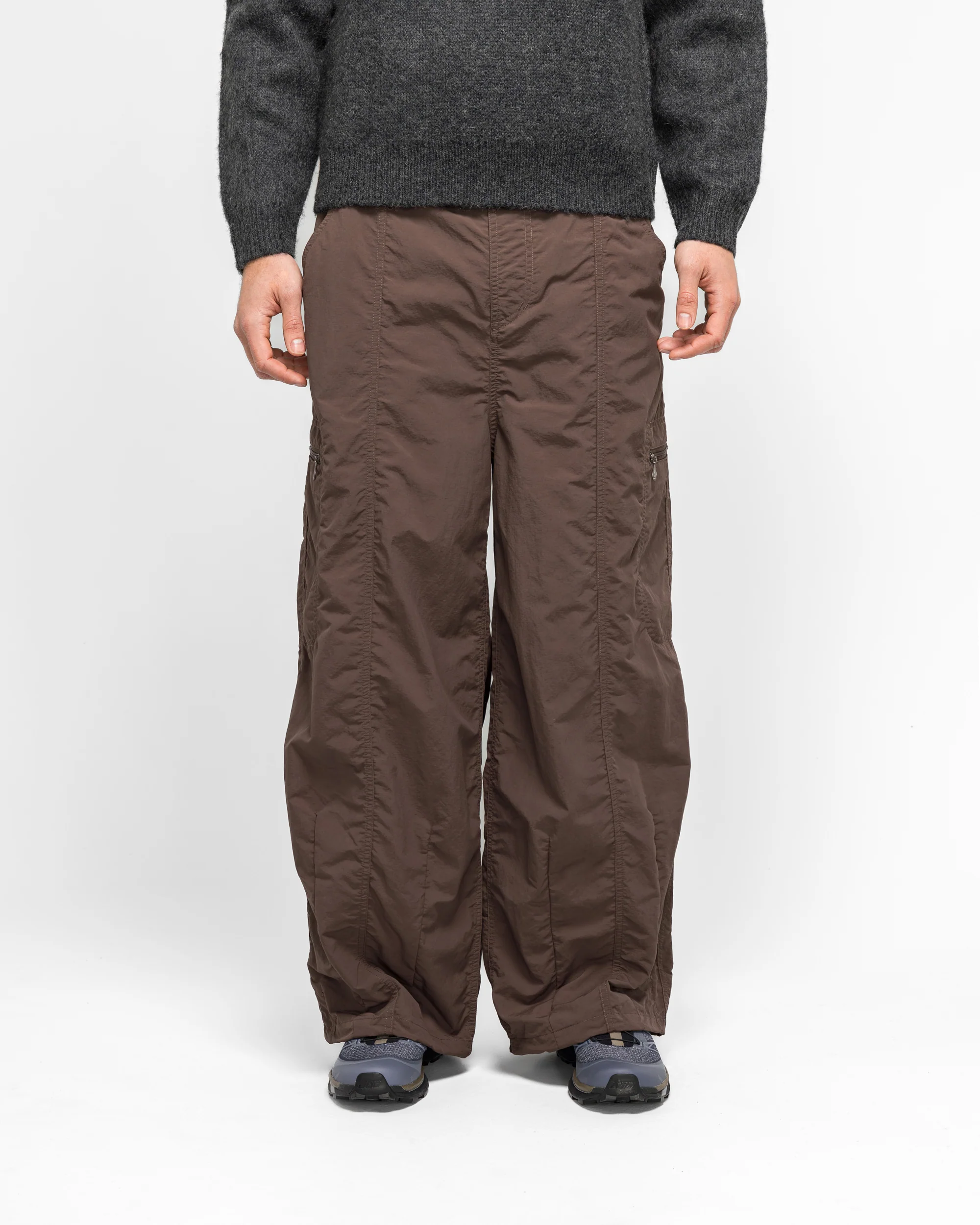 Loose Balloon Pant - Deep Brown - Image 2