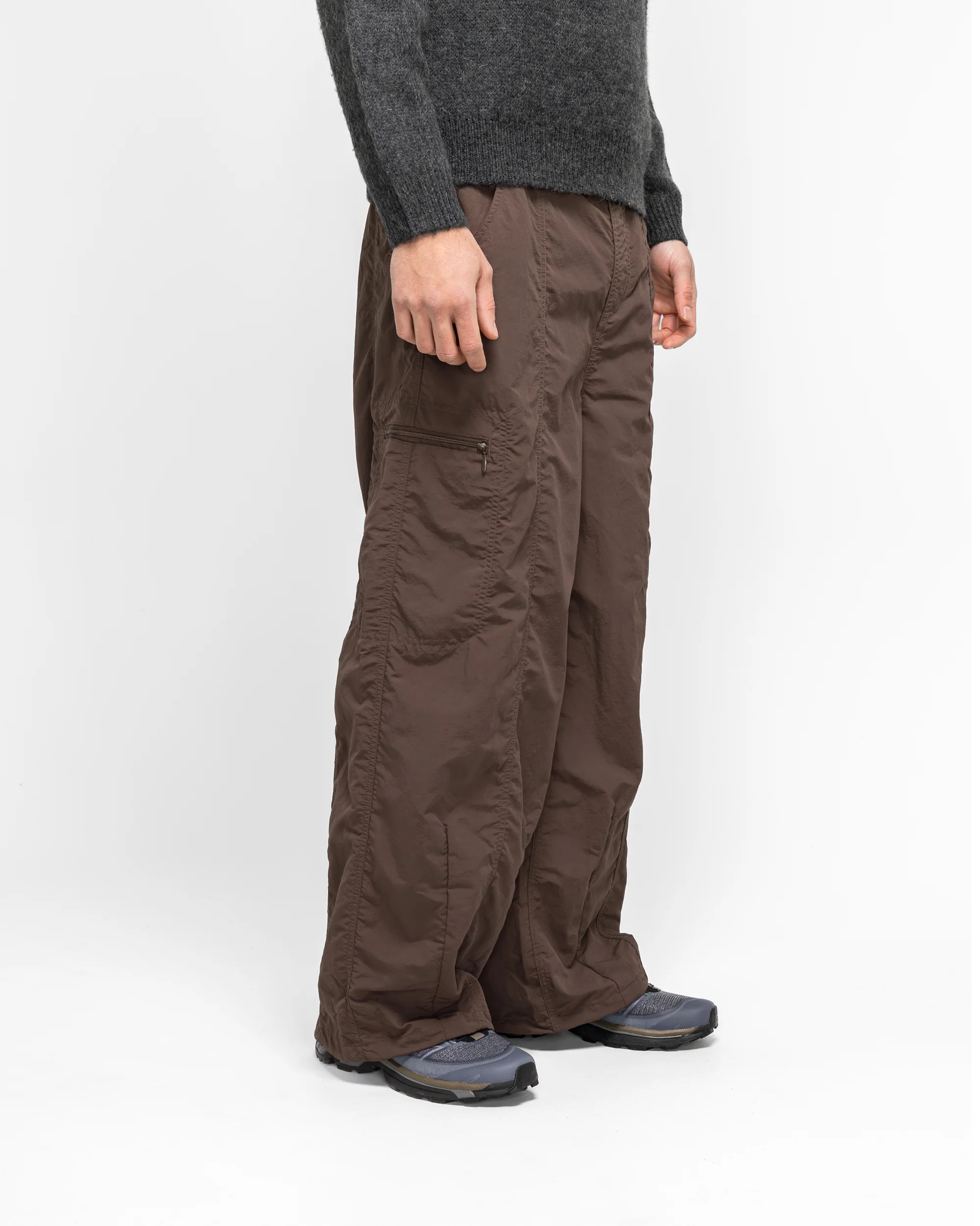 Loose Balloon Pant - Deep Brown - Image 3