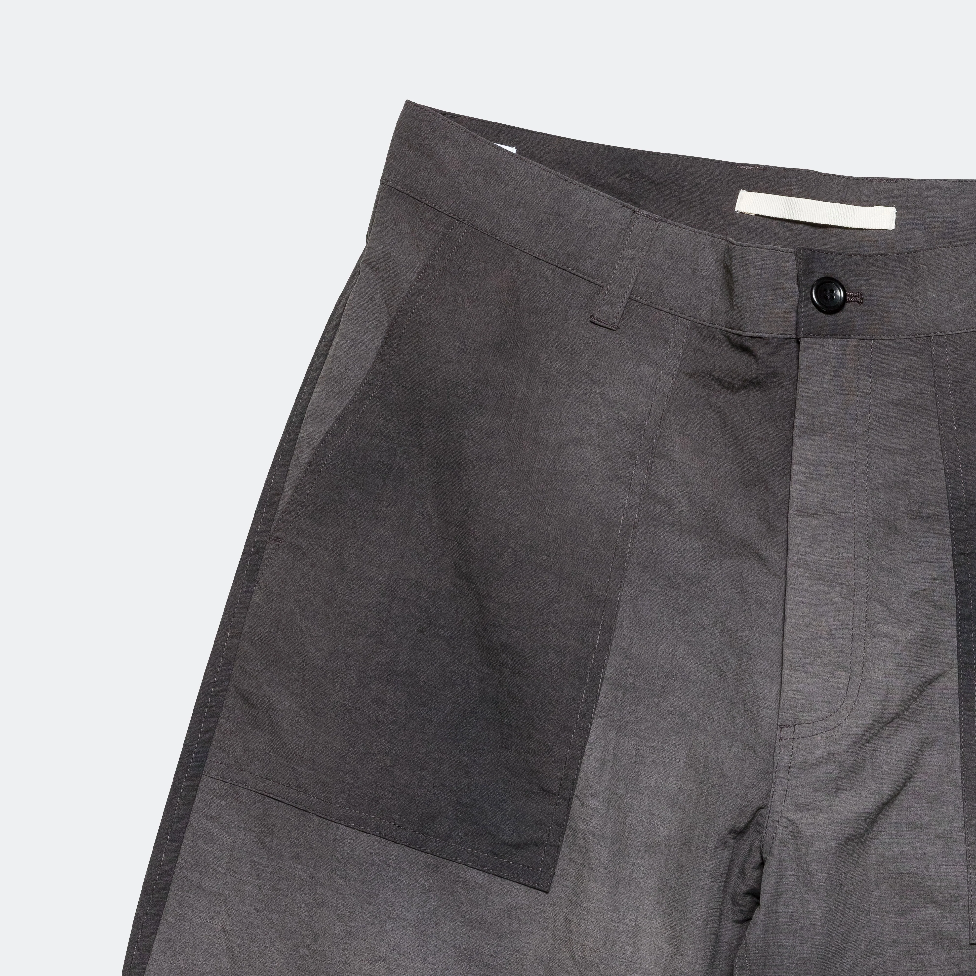 Lukas Relaxed Wave Dye Trouser - Black - Image 3