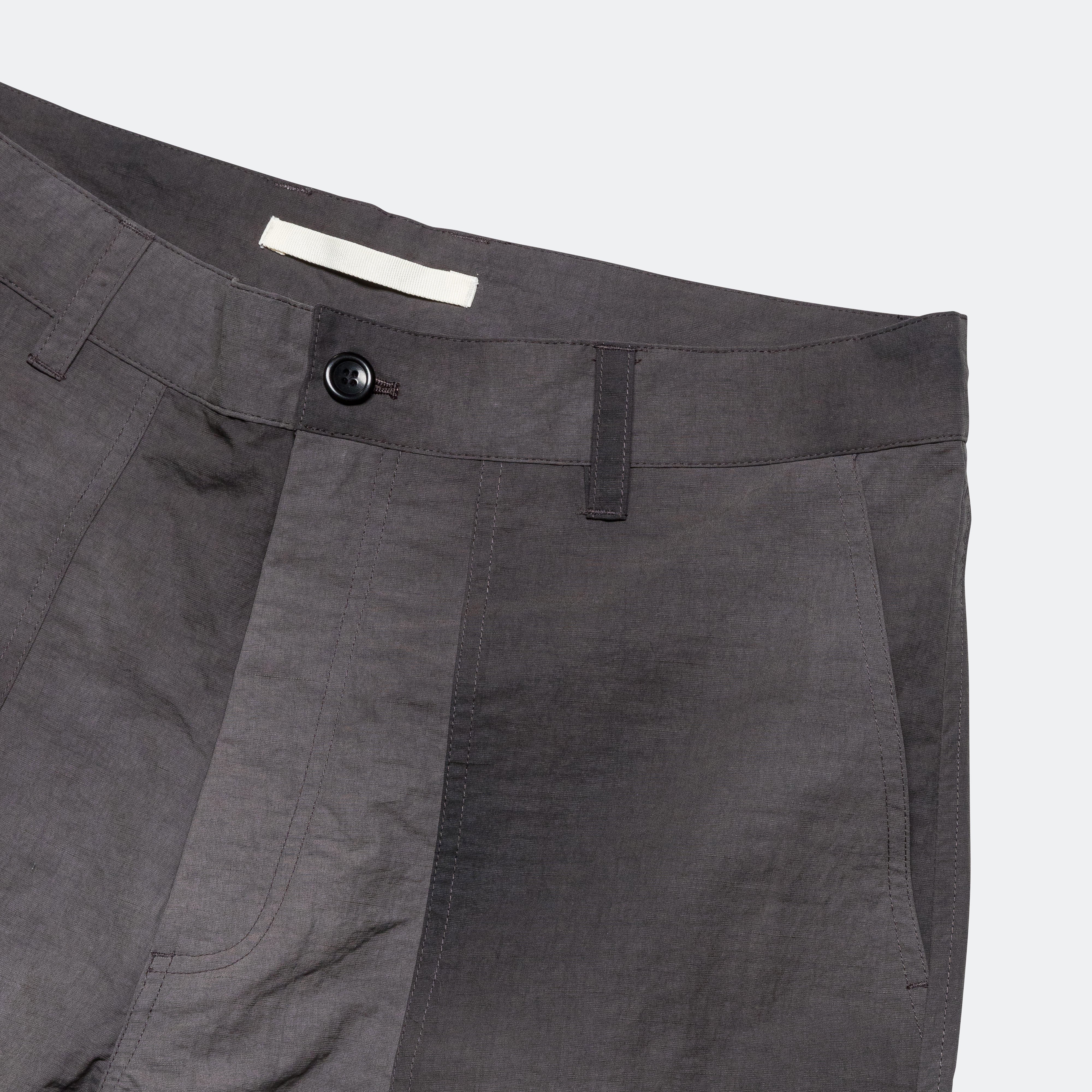 Lukas Relaxed Wave Dye Trouser - Black - Image 4