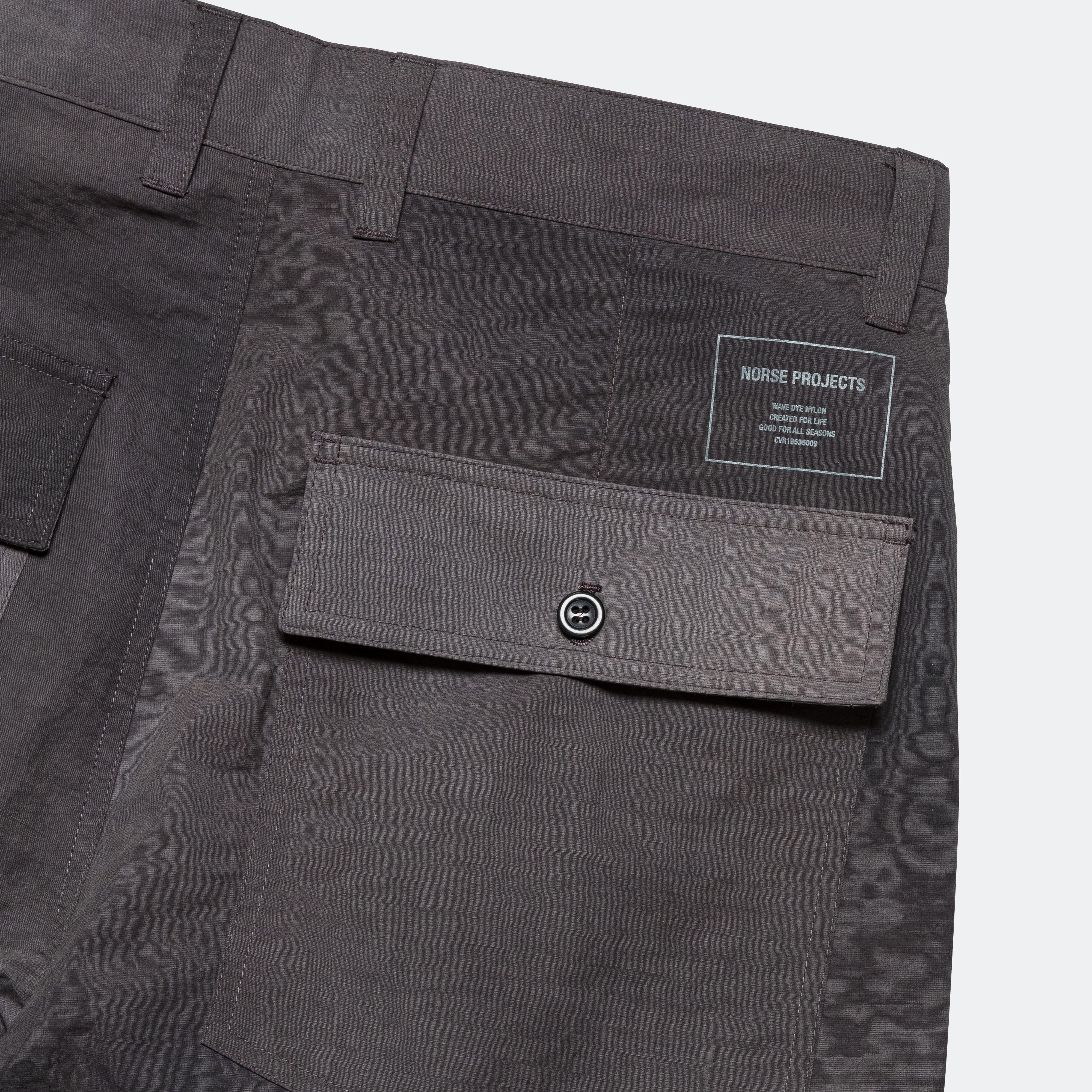 Lukas Relaxed Wave Dye Trouser - Black - Image 6