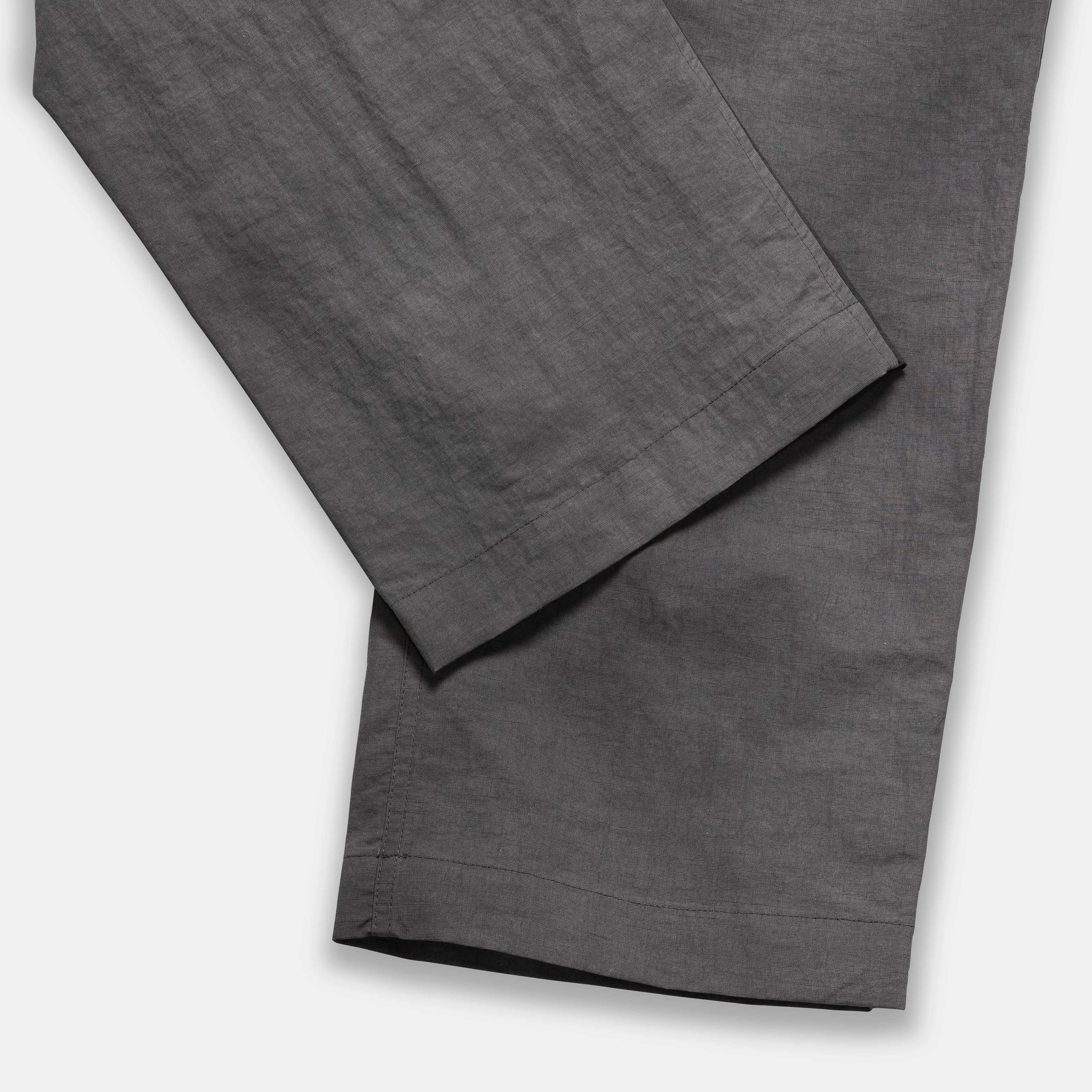 Lukas Relaxed Wave Dye Trouser - Black - Image 7
