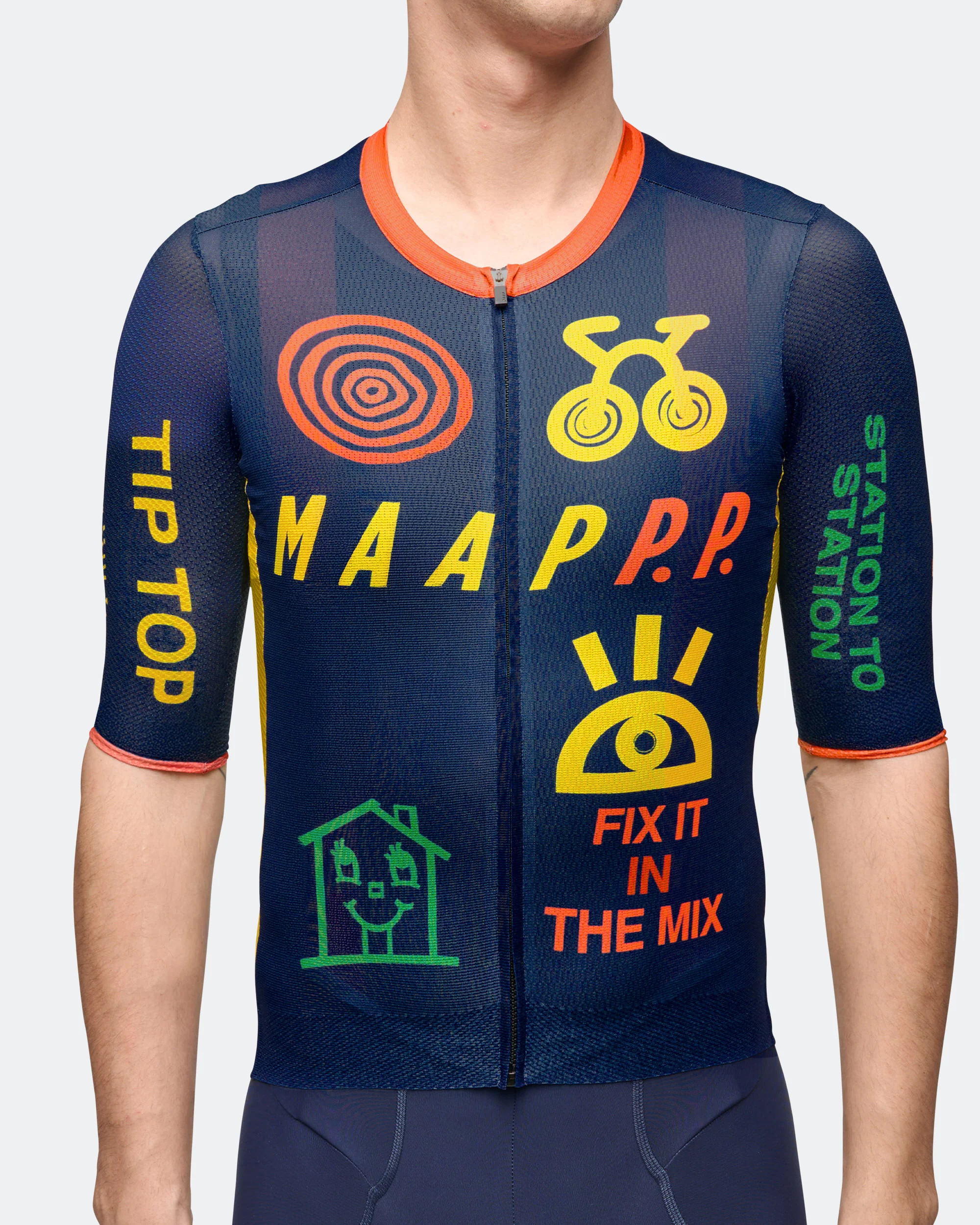Pro Air Jersey 3.0 x PUBLIC POSSESSION - Navy - Image 2