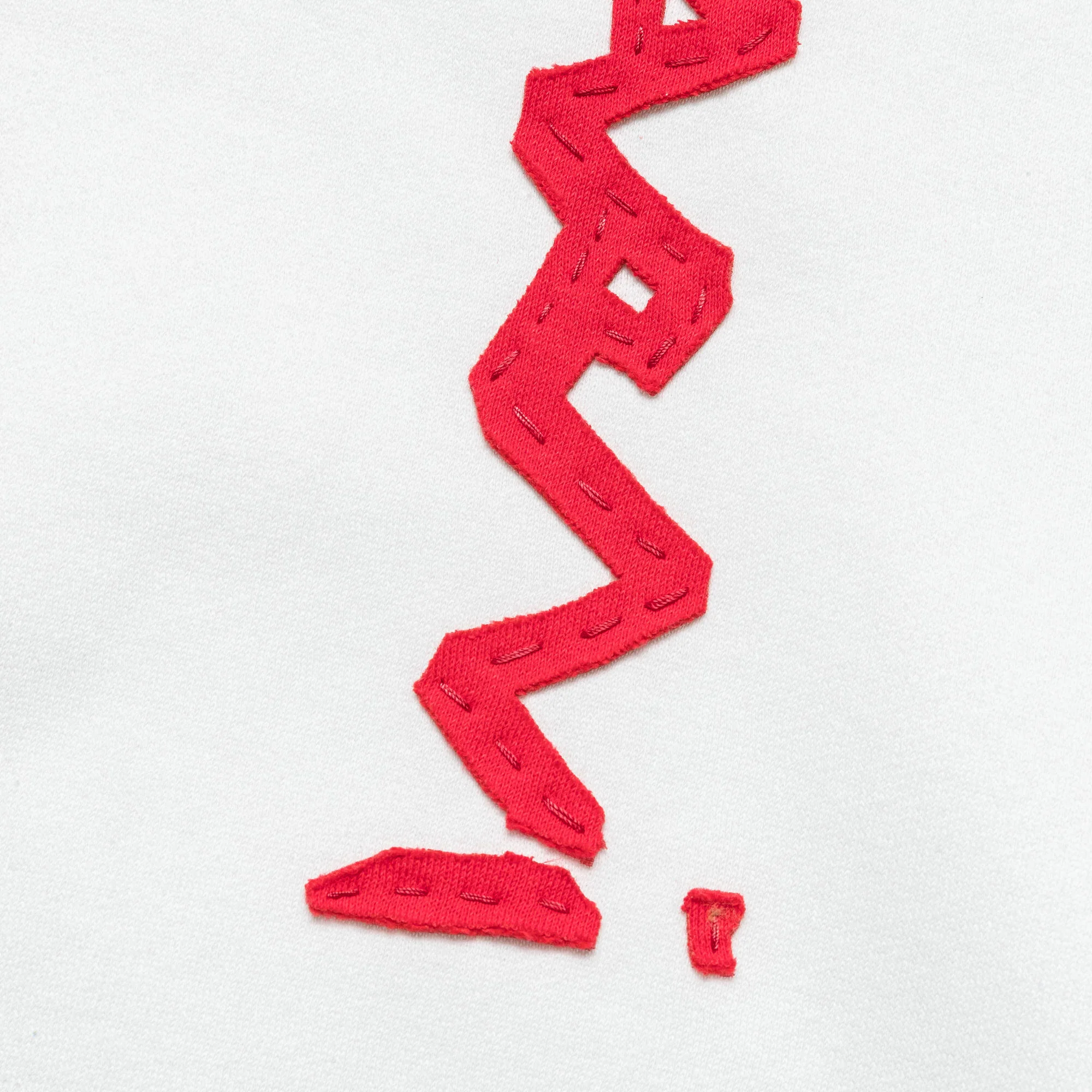 Mending Logo Sweatshirt - White - Image 3