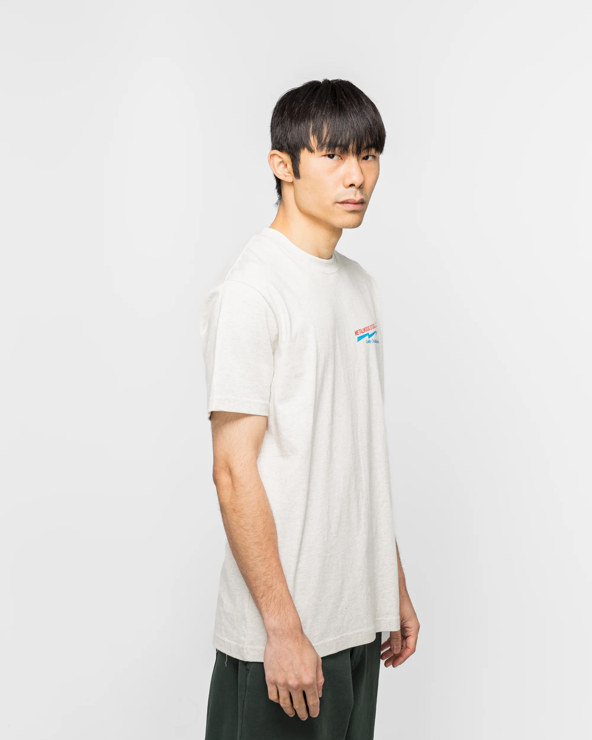 Club Building T-Shirt - Heather Grey - Image 3