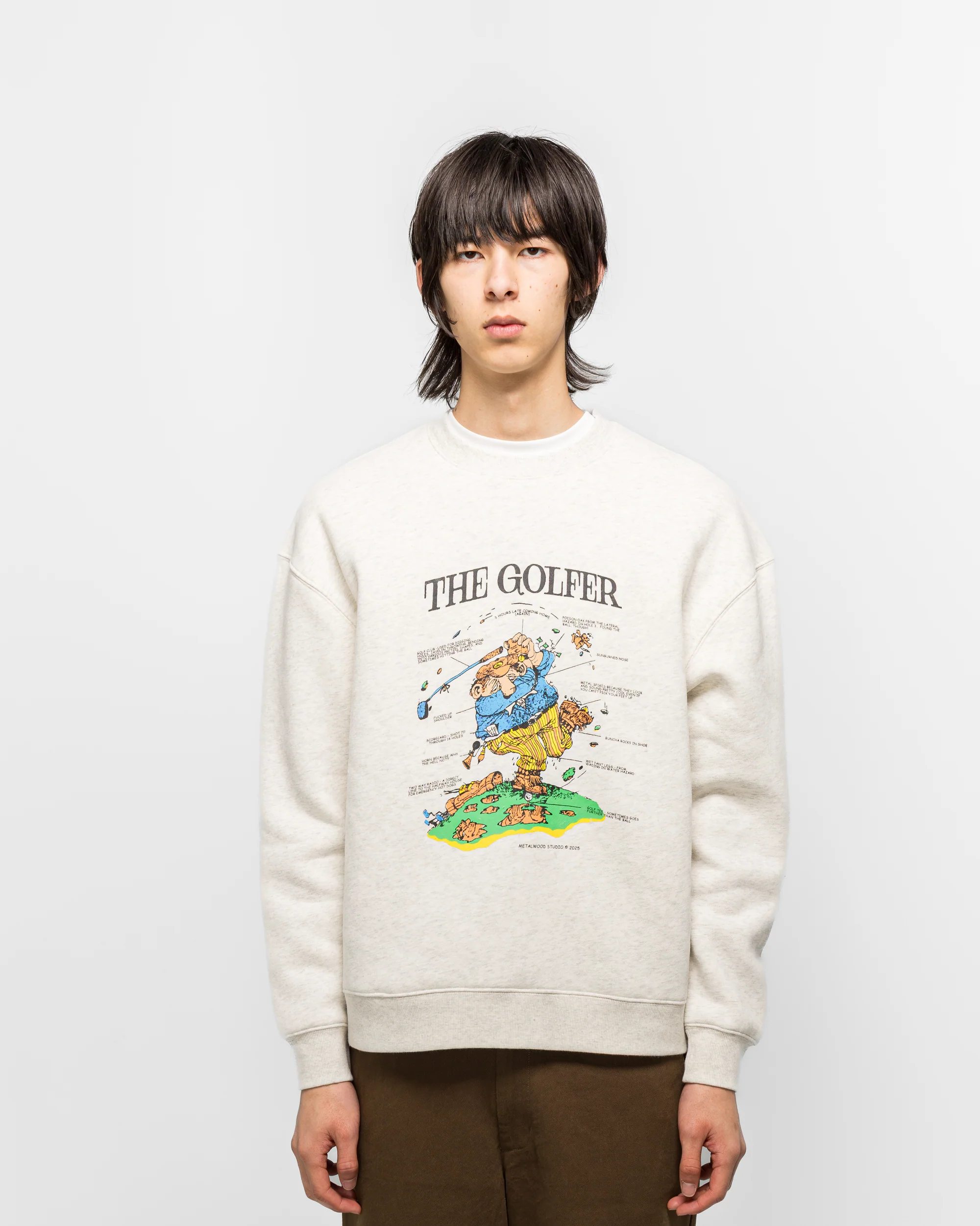 Excuses Crewneck Sweatshirt - Heather Grey - Image 2