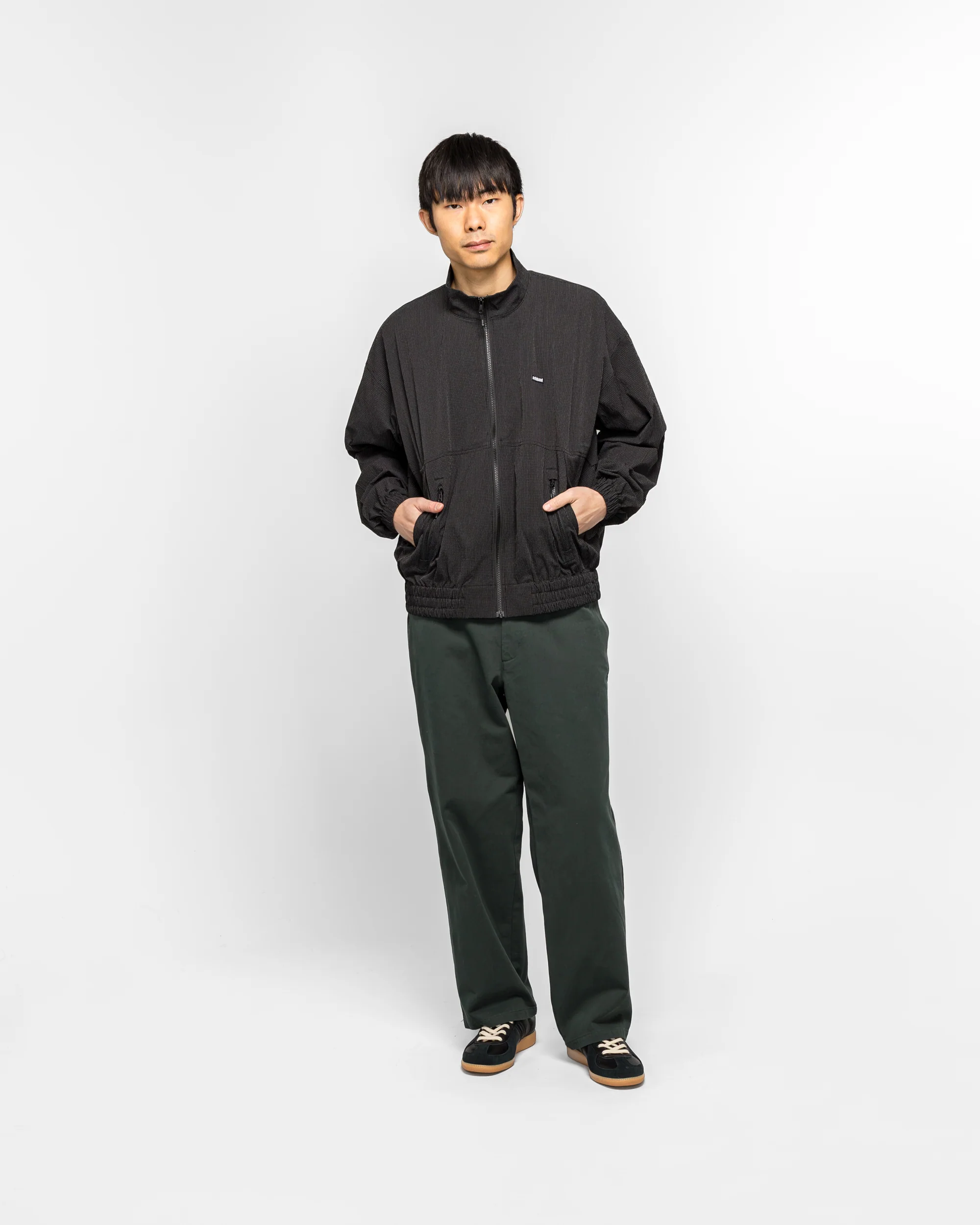 Lightweight Track Jacket - Black - Image 6