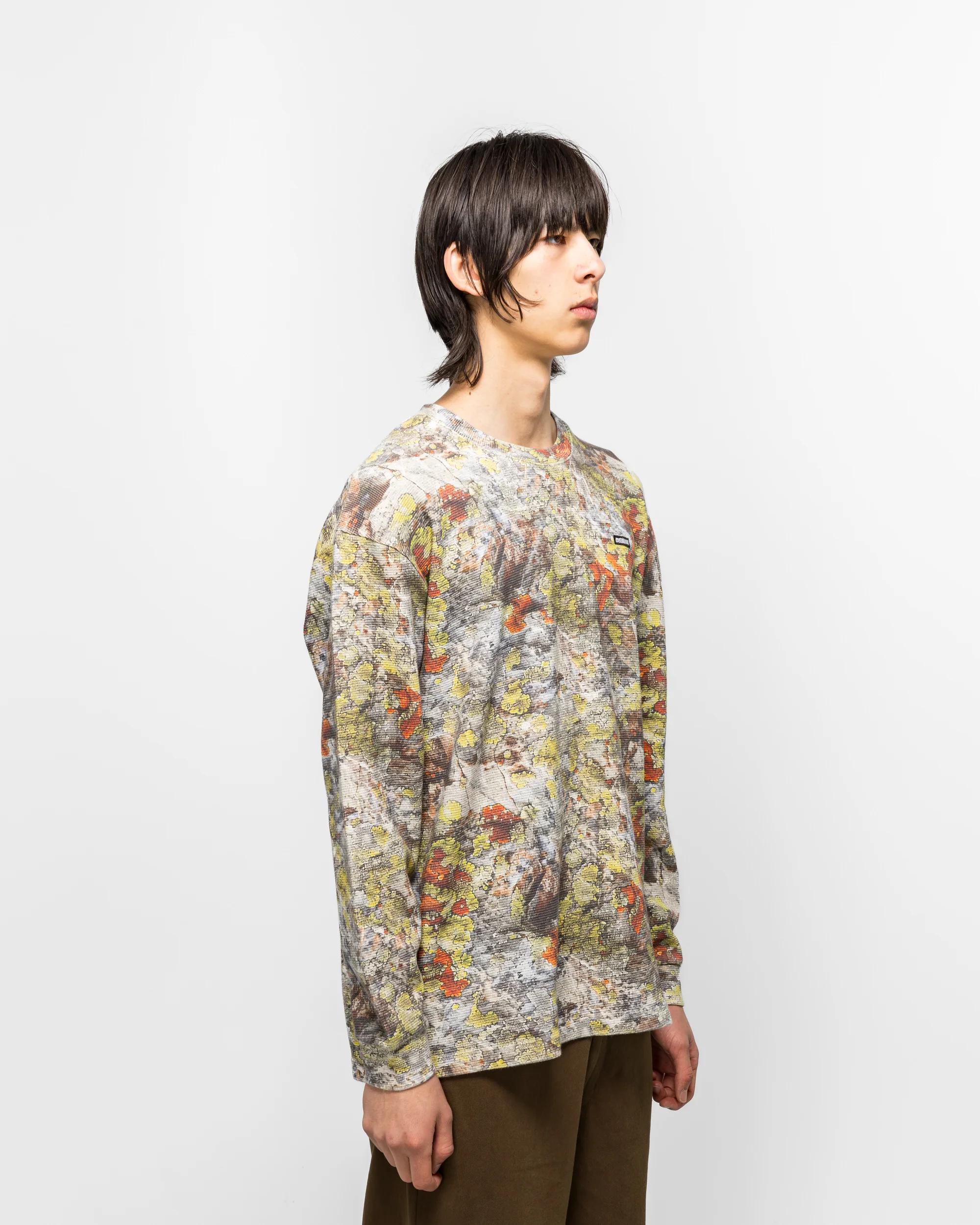 Mini Metal Logo Thermal Shirt - Real Moss Camo - Image 3