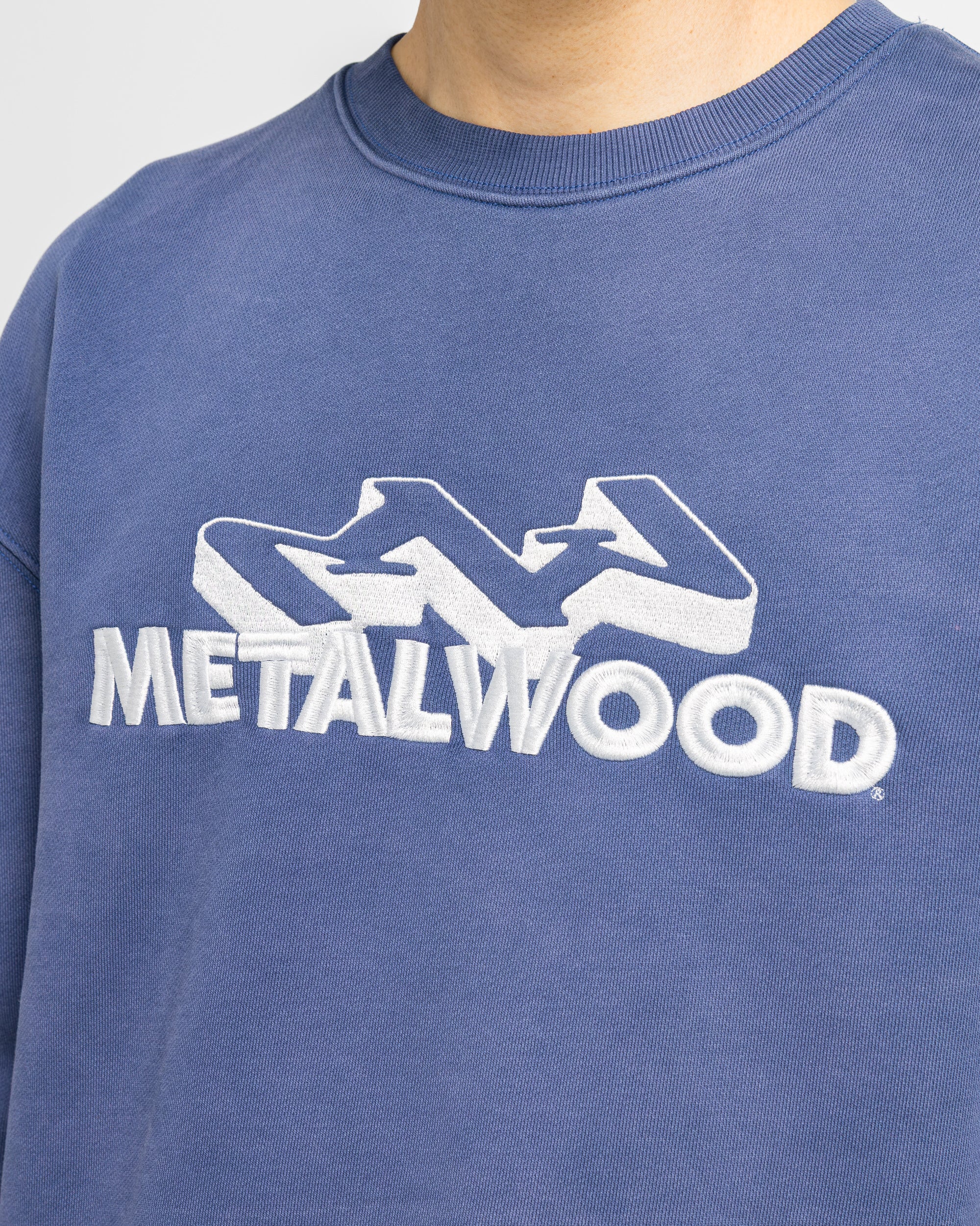 Mountaineer Crewneck Sweatshirt - Navy - Image 5