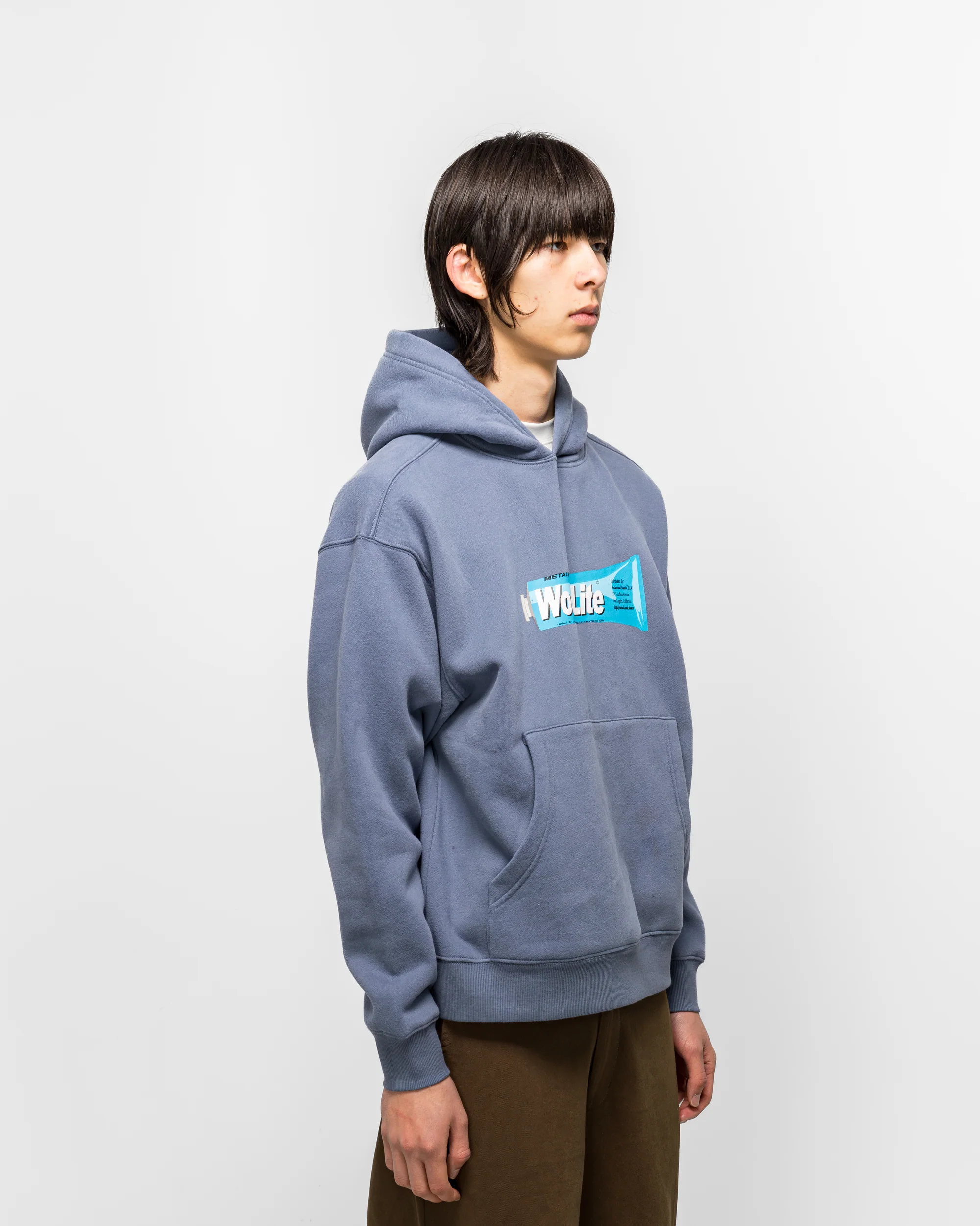 Woodlite Hooded Sweatshirt - Steel - Image 3