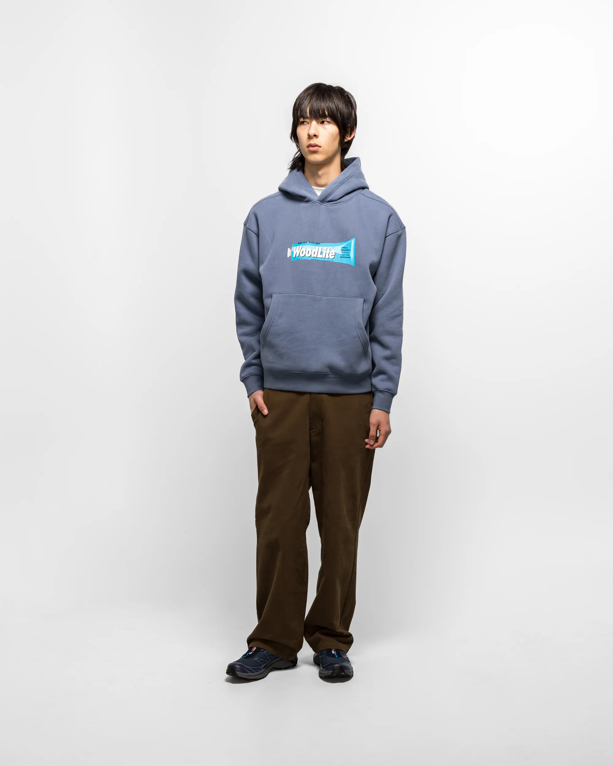 Woodlite Hooded Sweatshirt - Steel - Image 5