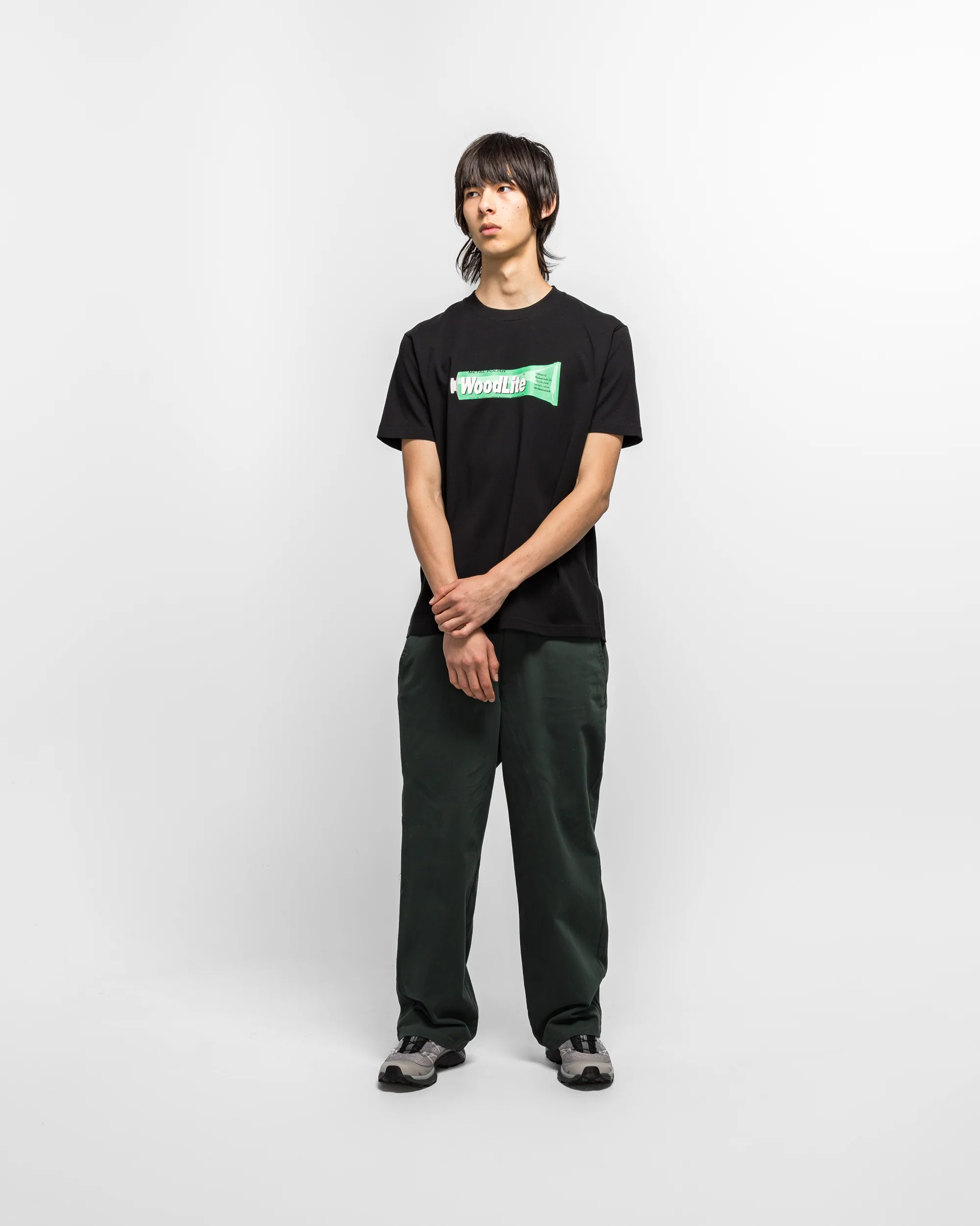 Woodlite T-Shirt - Black - Image 5