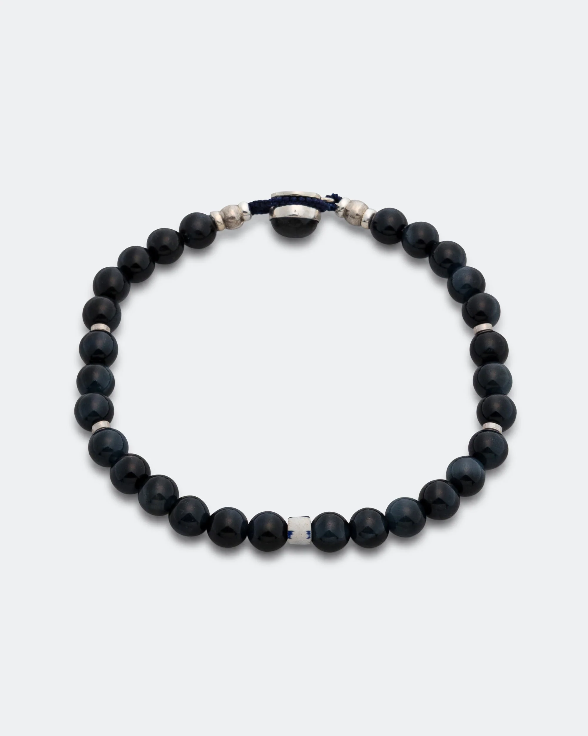 Circle8 Bracelet - Blue Labradorite/925 Silver