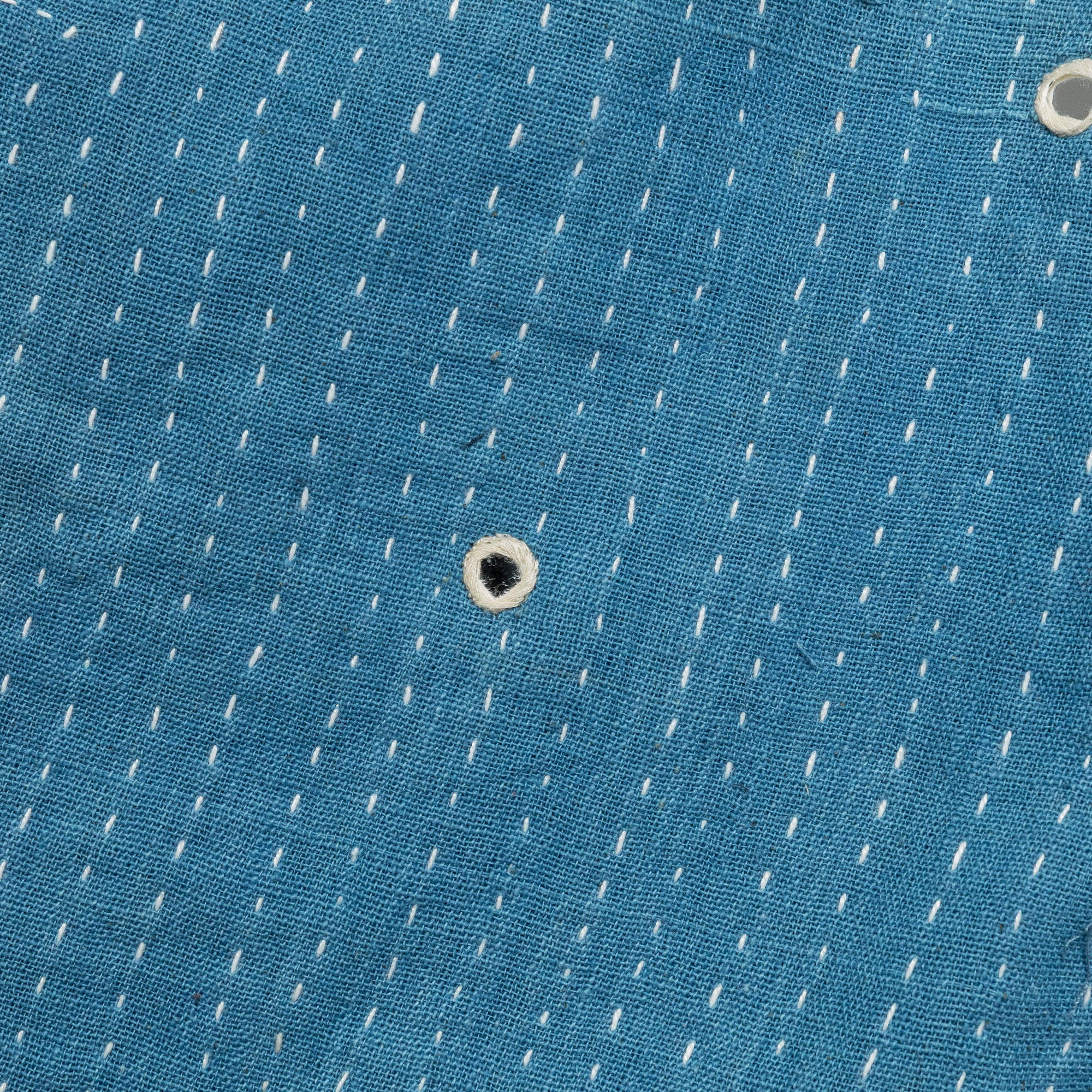 Mirror Shorts - Kuntha Embroidery Indigo/Ecru - Image 6
