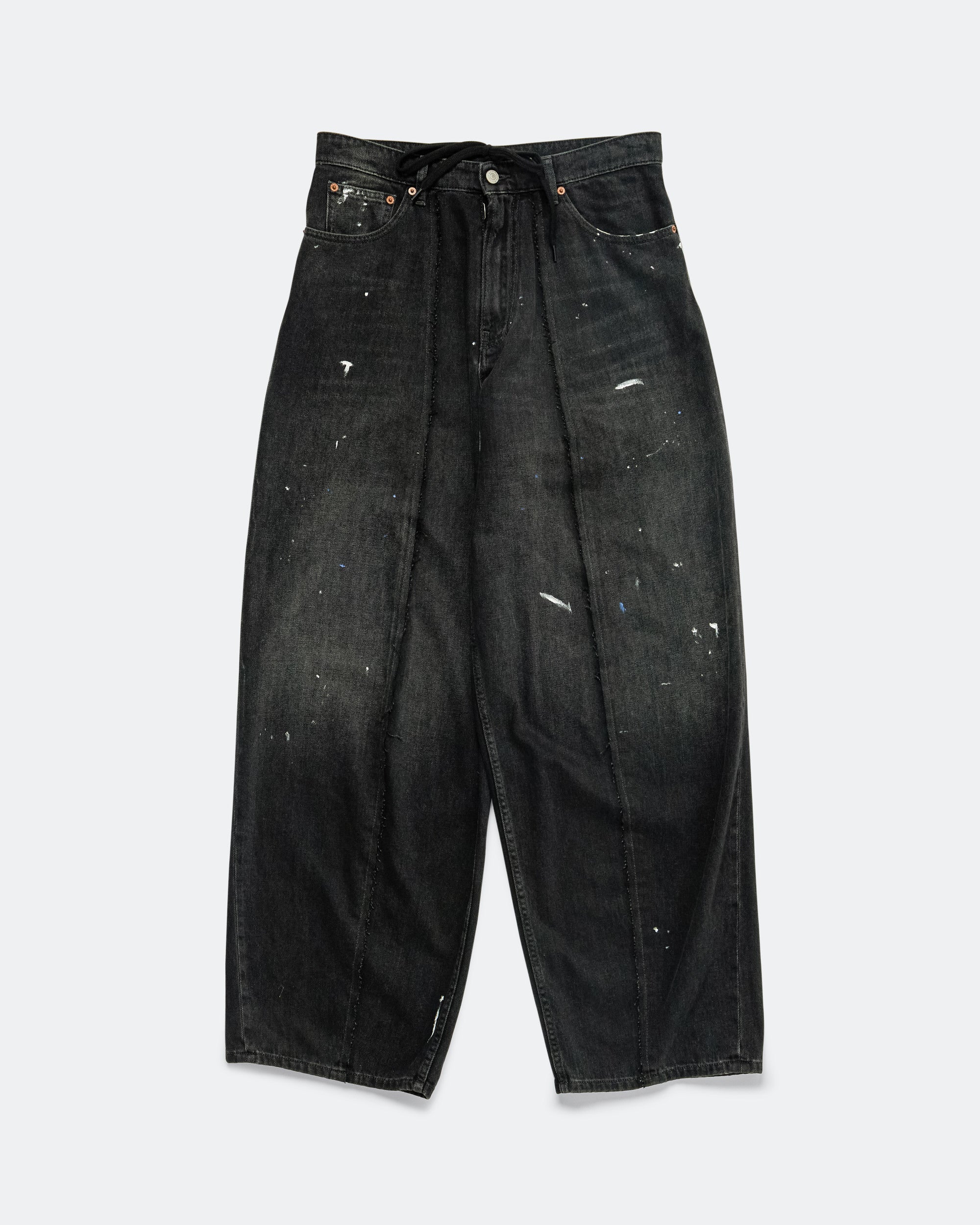 5 Pocket Denim Pants - Black Denim