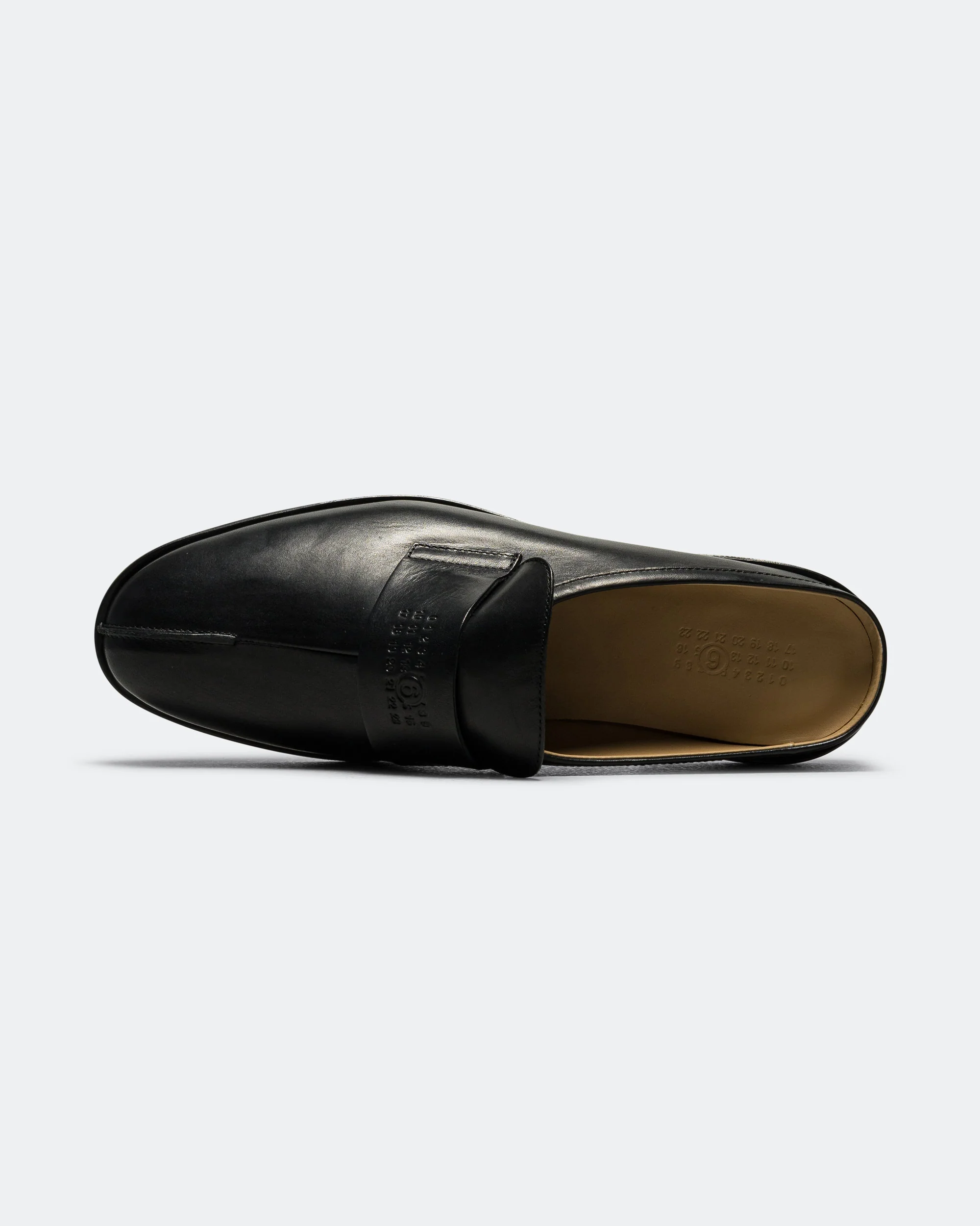 Shiny Leather Slipper - Black - Image 4
