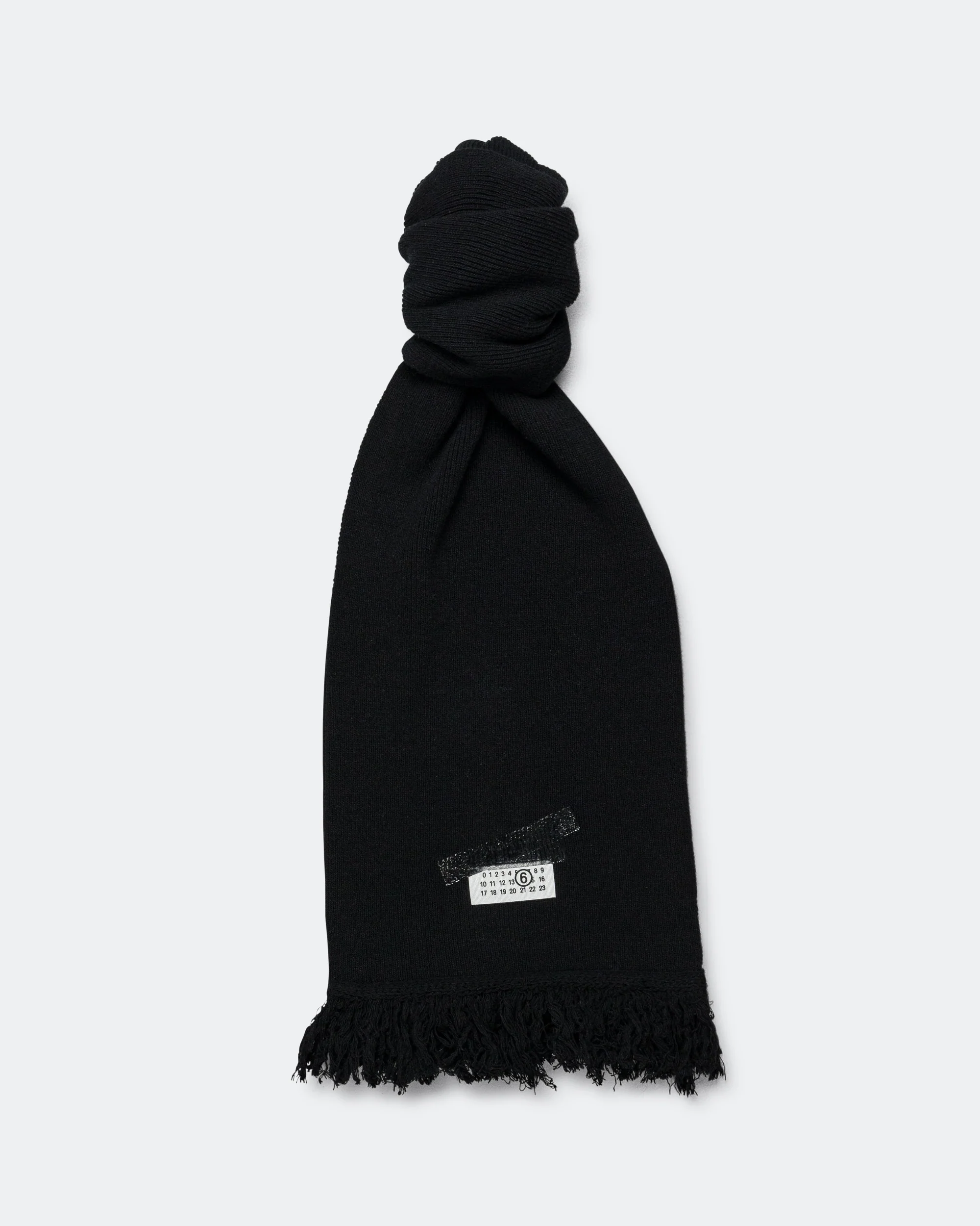 Numeric Logo Scarf - Black - Image 5