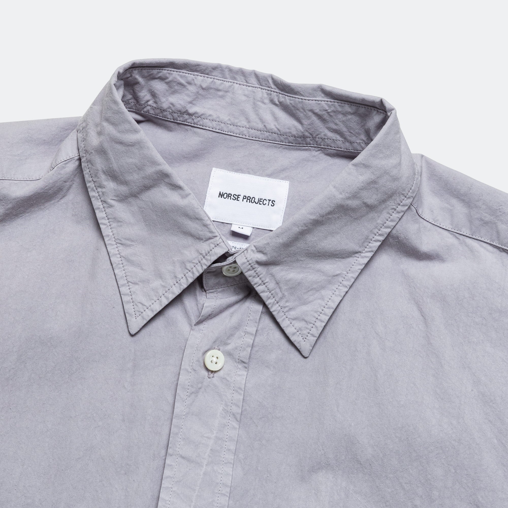 Ole Cotton Tencel Shirt - Crocus Purple - Image 2