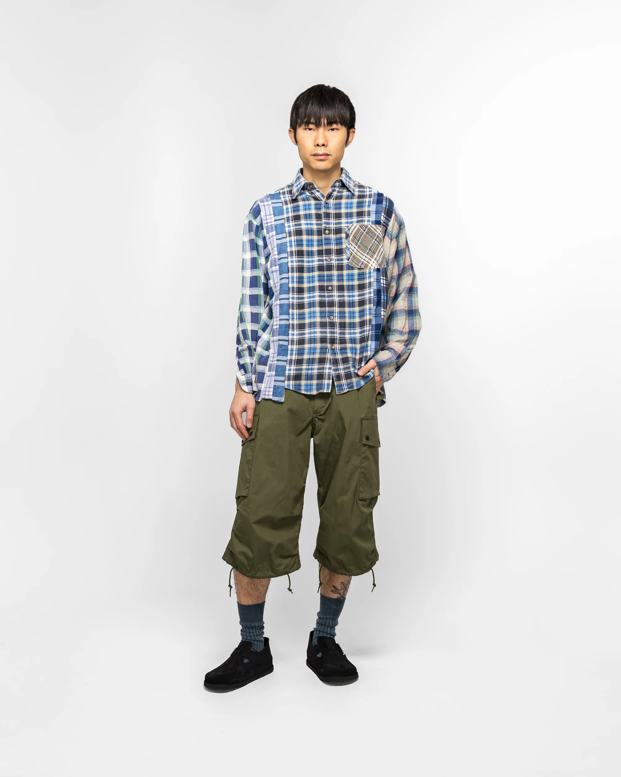 Field Short - Olive C/N Oxford - Image 6