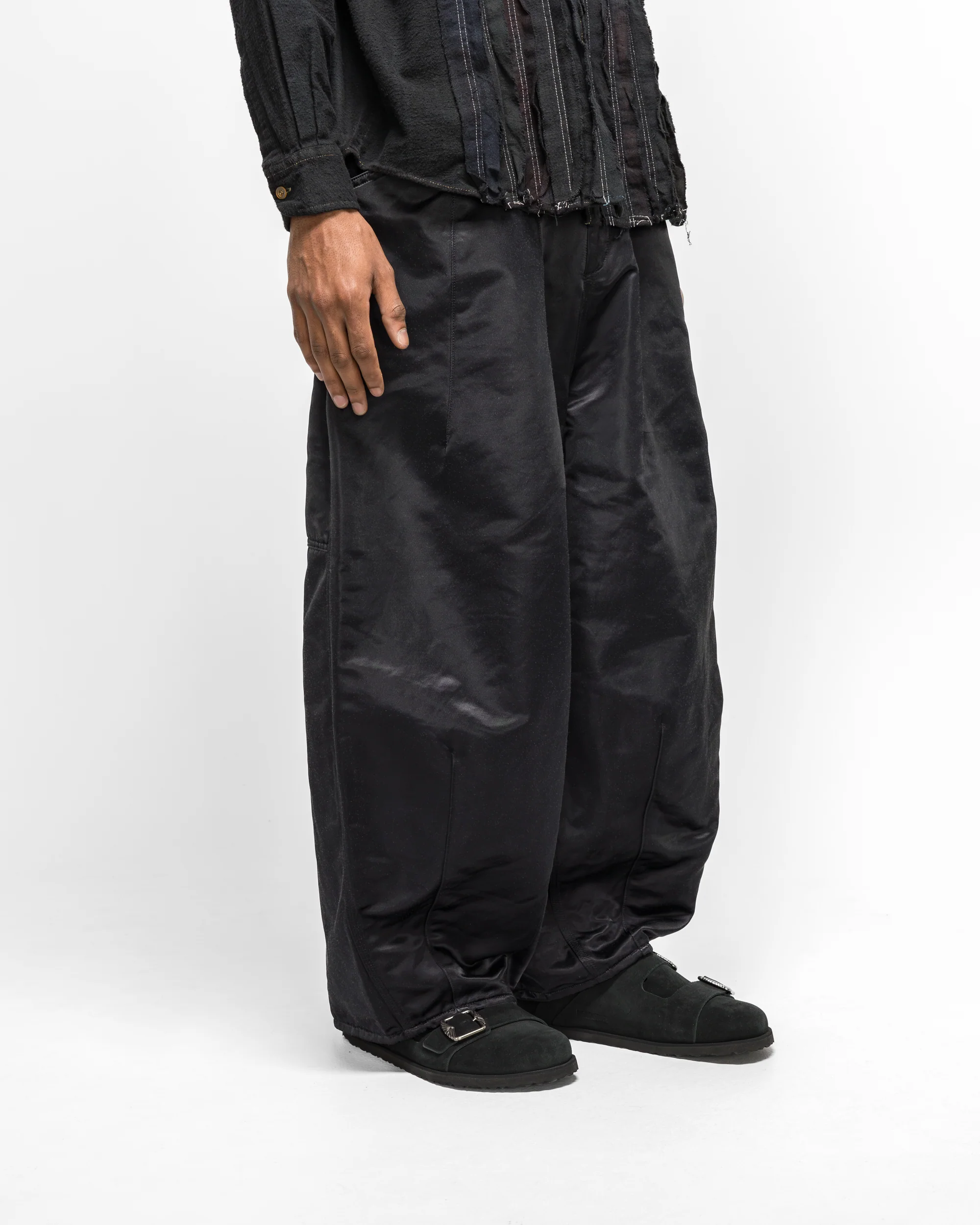 H.D. Painter Pant - Black C/N Sateen - Image 3