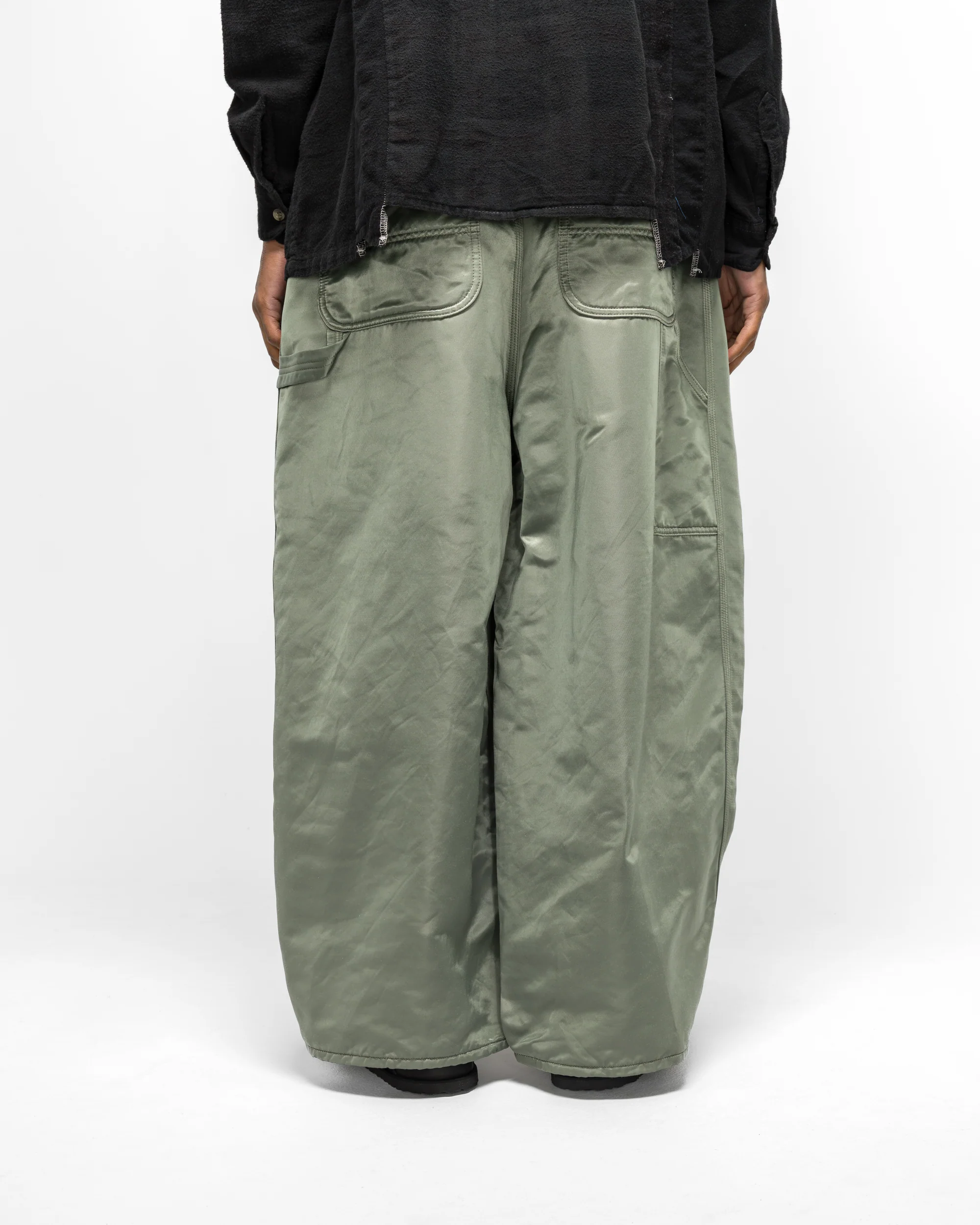 H.D. Painter Pant - Olive C/N Sateen - Image 4