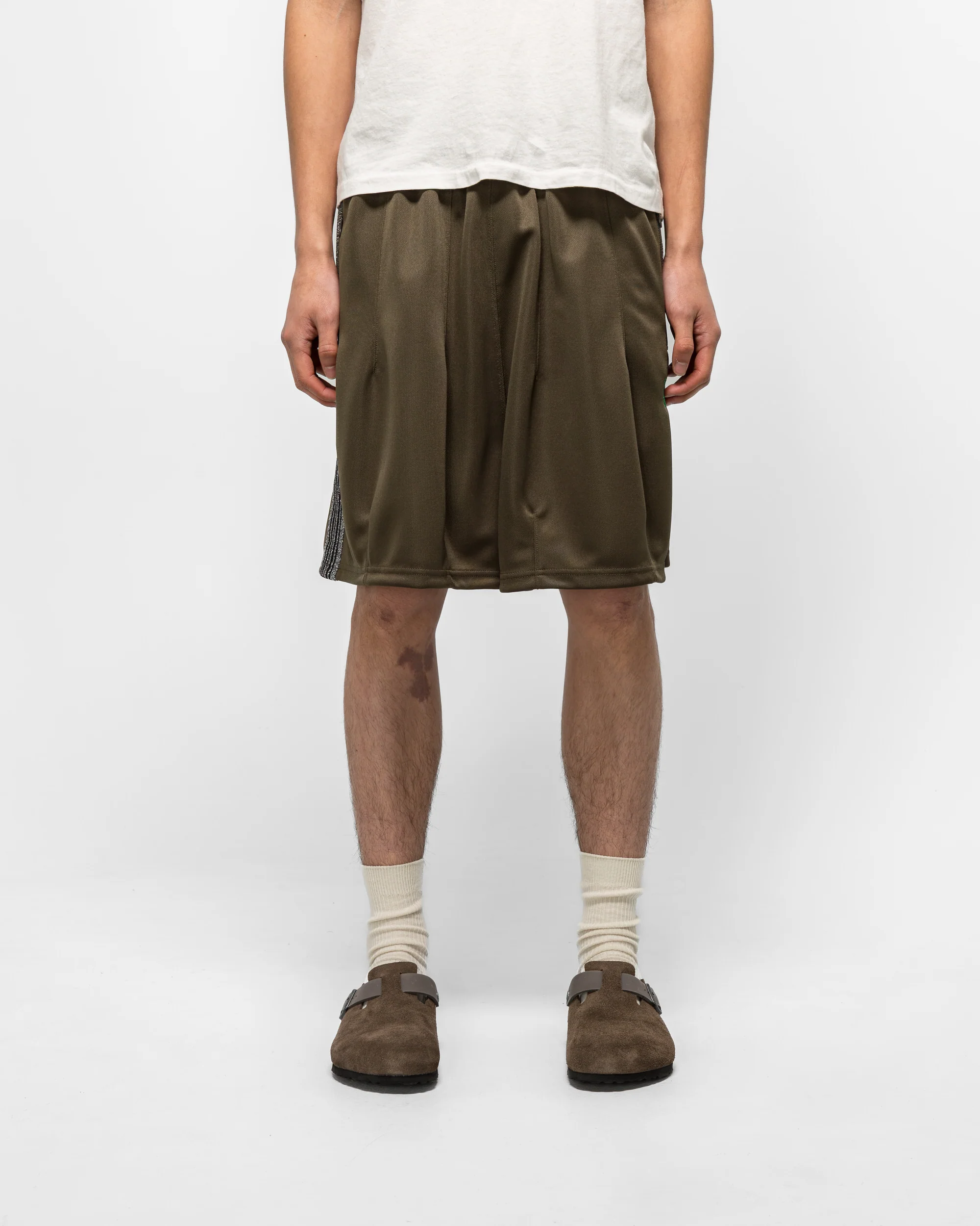 H.D. Track Short x UP THERE - Olive - Image 3