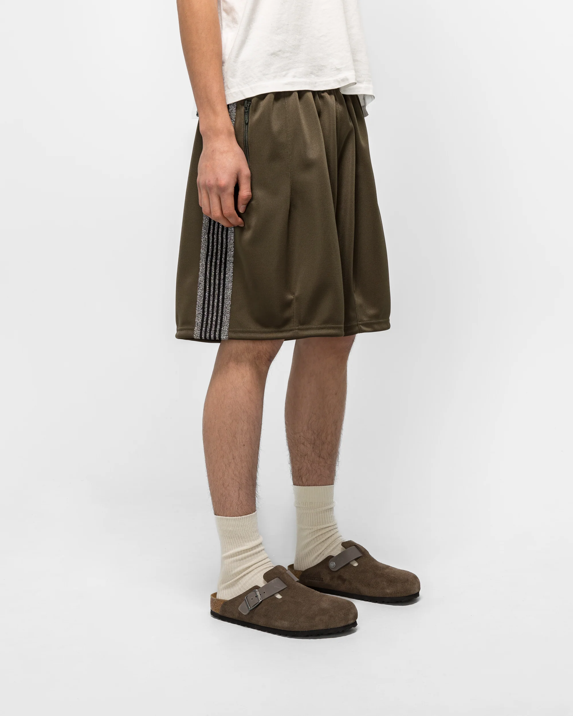 H.D. Track Short x UP THERE - Olive - Image 4
