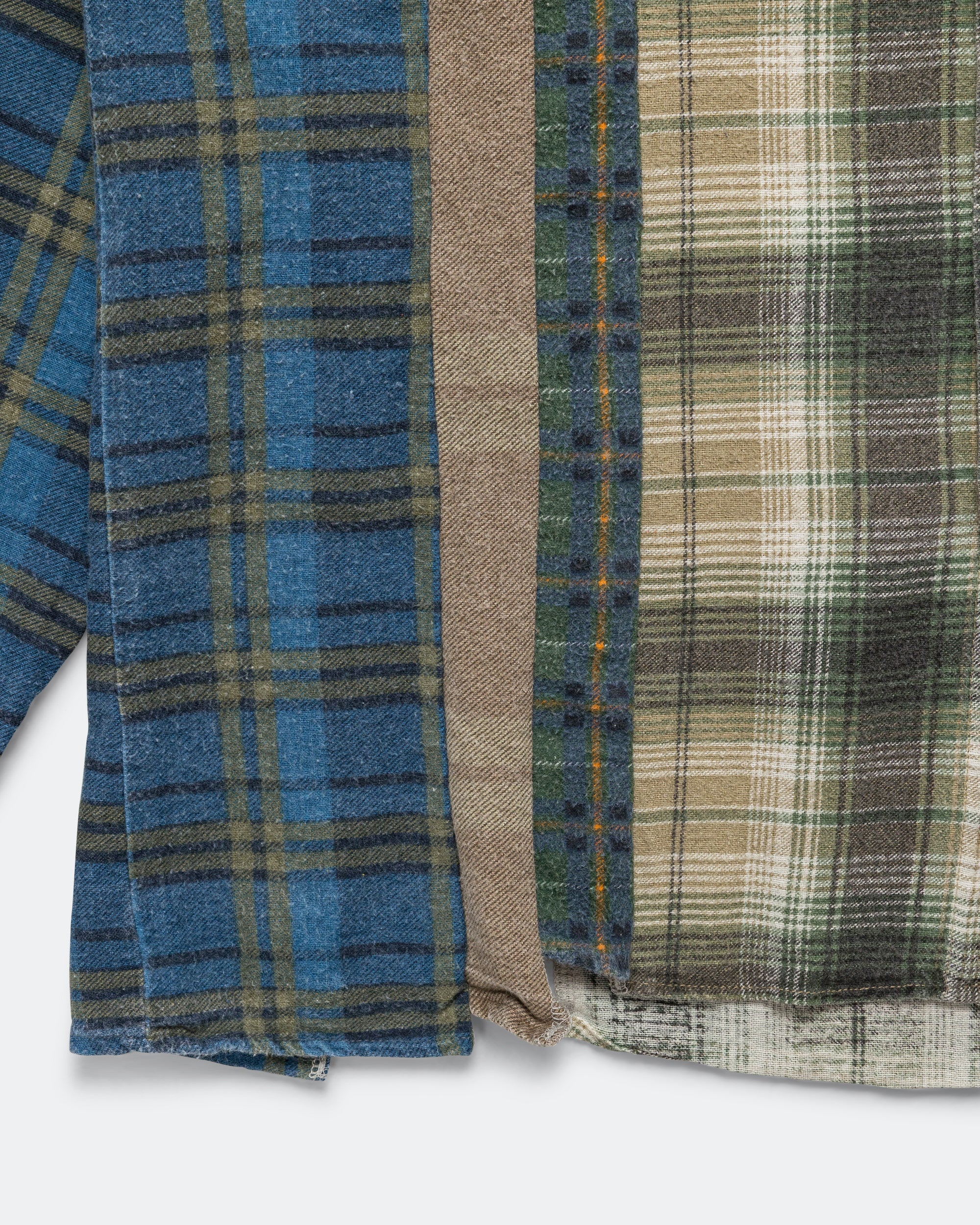 Rebuild Flannel 7 Cuts Shirt SS26 - Medium #1 - Image 5