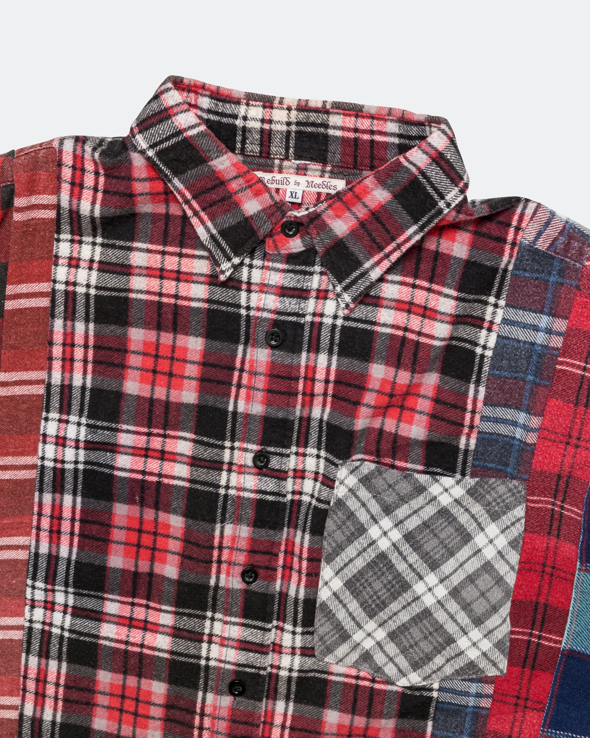 Rebuild Flannel 7 Cuts Shirt SS26 - X-Large #3 - Image 2