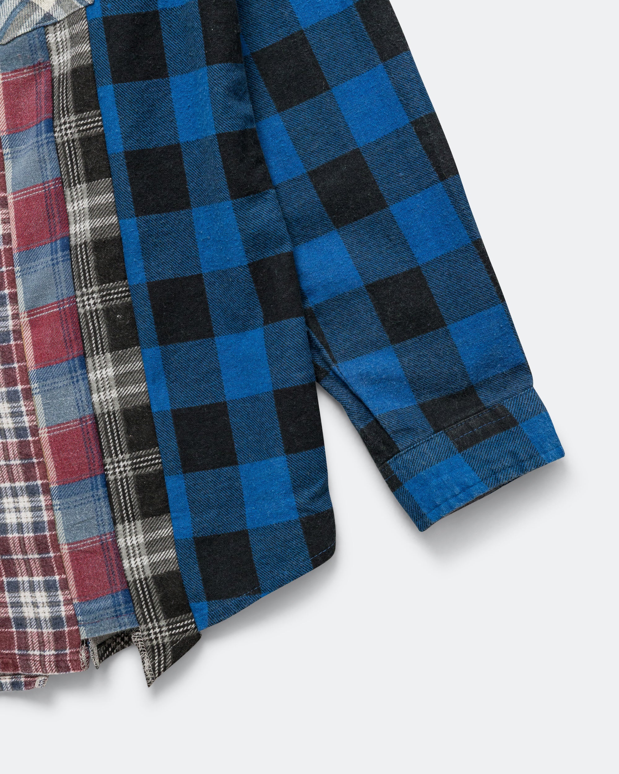 Rebuild Flannel 7 Cuts Shirt SS26 - X-Small #1 - Image 4