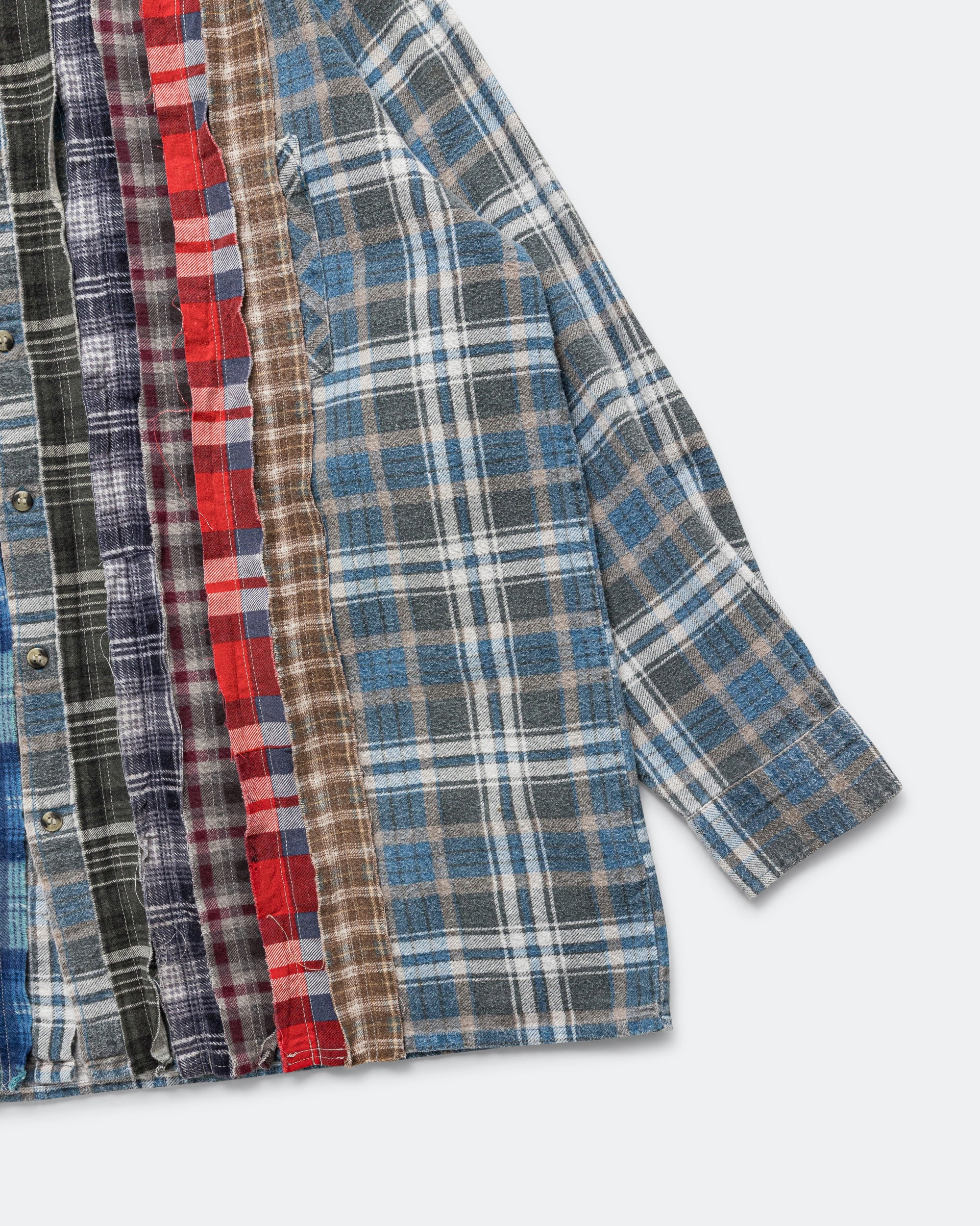 Rebuild Flannel Ribbon Shirt SS26 - X-Large #1 - Image 4